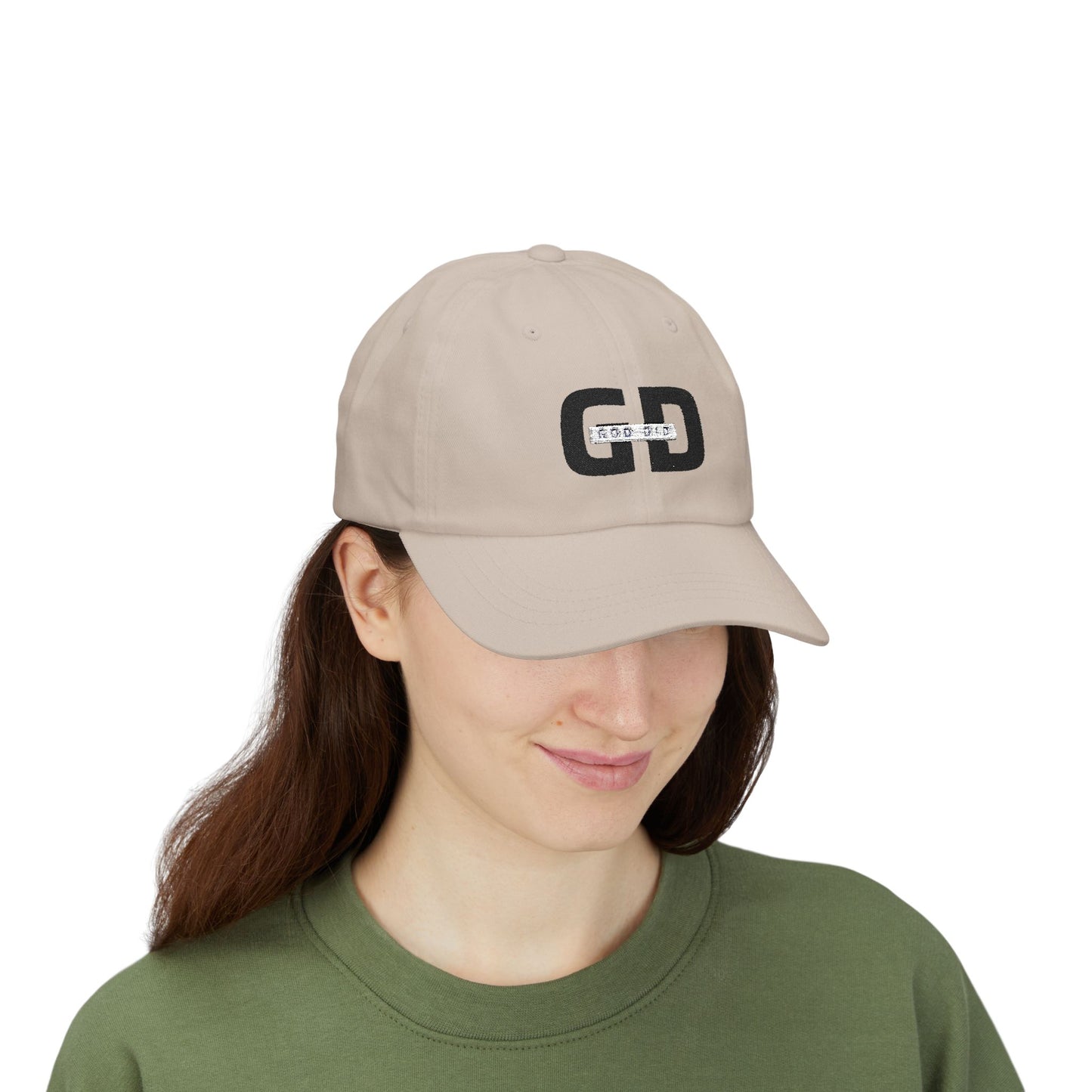 "GOD DID" (BL) Custom Embroidered Casual Cap