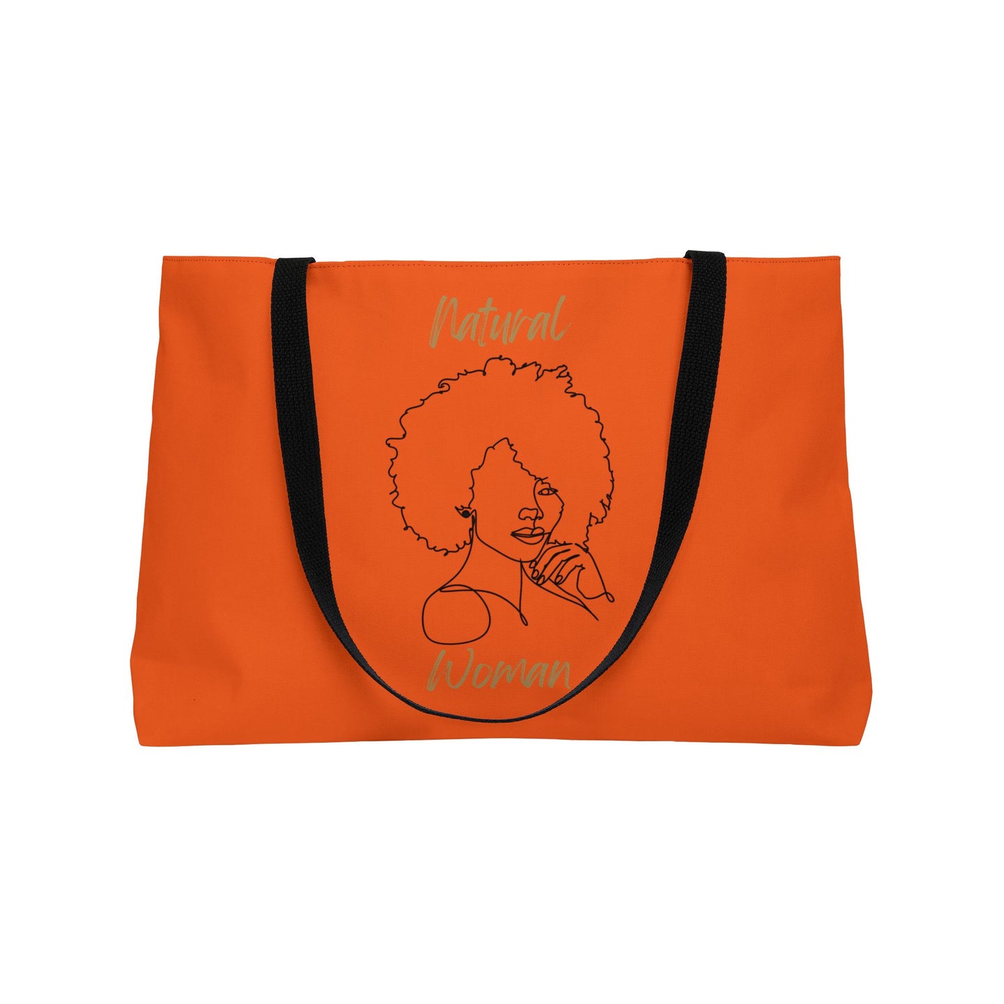 Natural Woman The Look (BL) Weekender Tote Bag ORANGE
