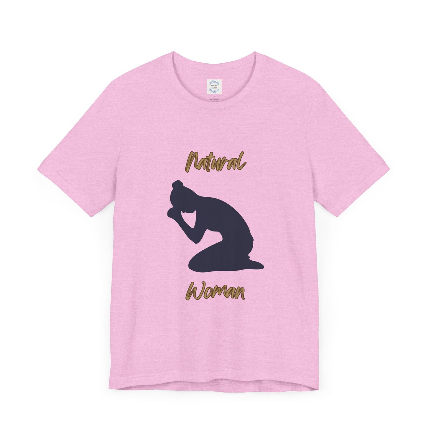 Natural Woman Pray (BL) Short Sleeve T-Shirt