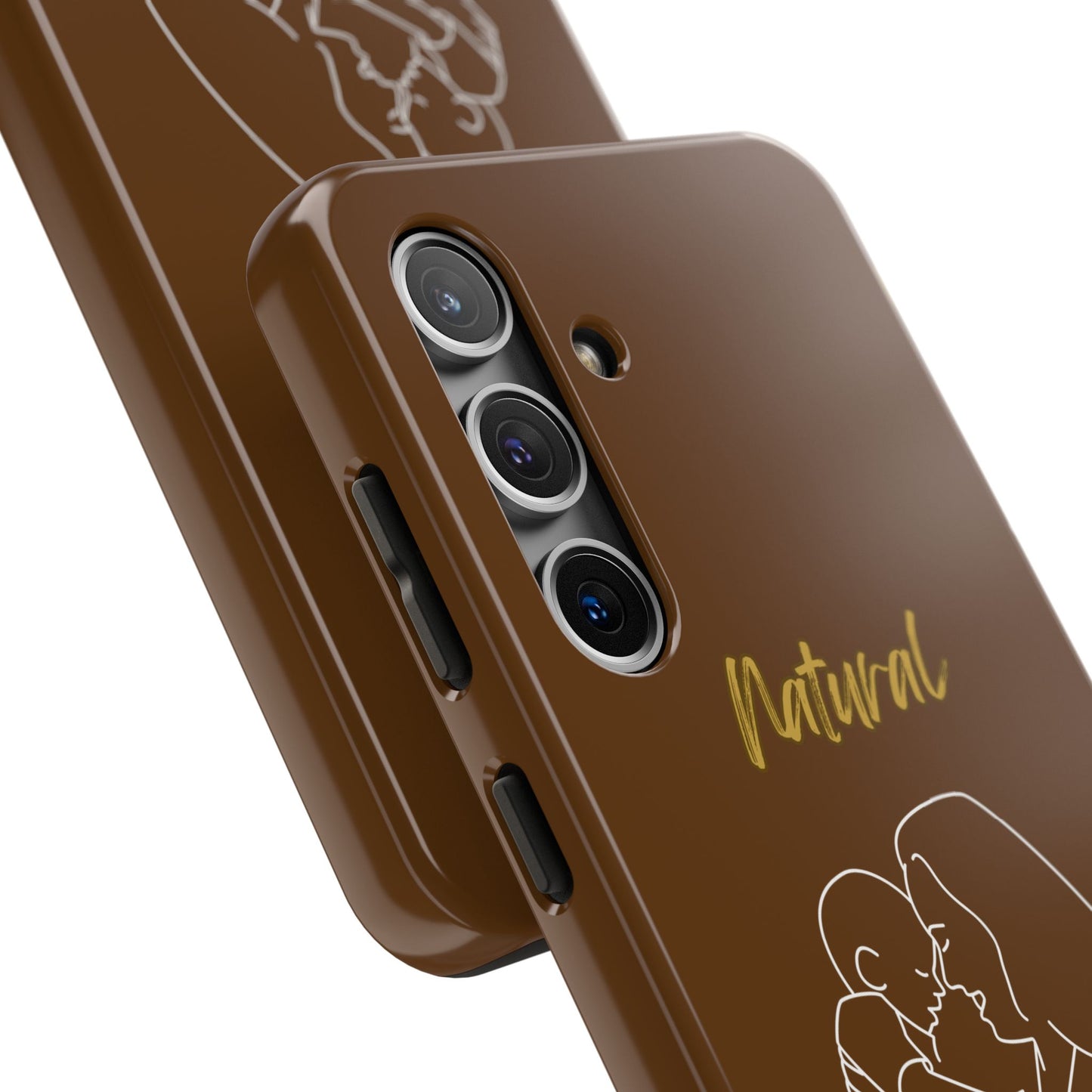 Natural Woman Joy (WL) Tough Phone Cases BROWN