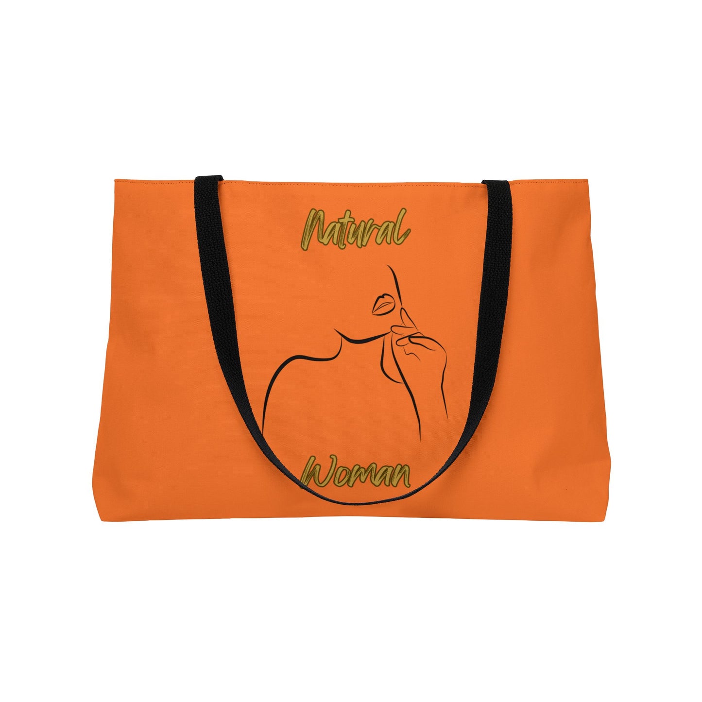 Natural Woman Chin Up (BL) Weekender Tote Bag CRUSTA