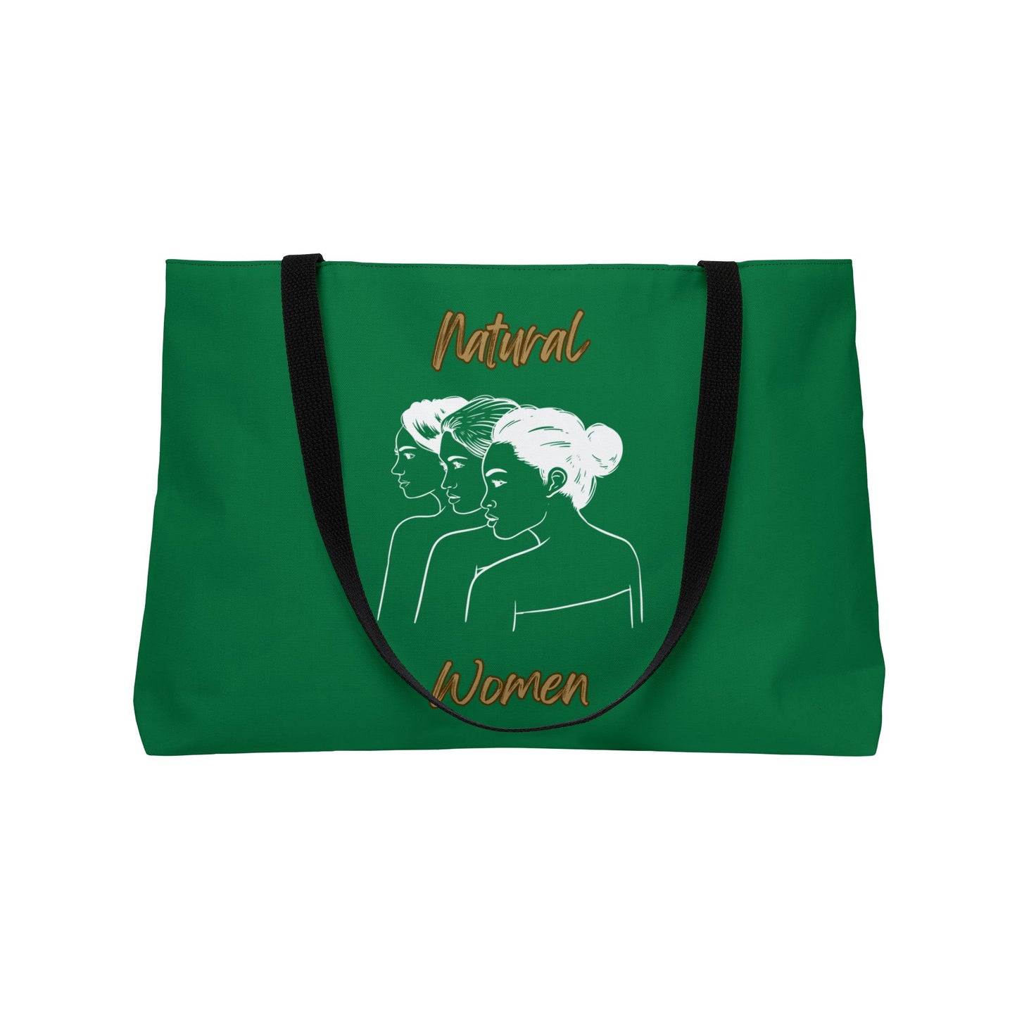 Natural Women United Friends (WL) Weekender Tote Bag DARK GREEN