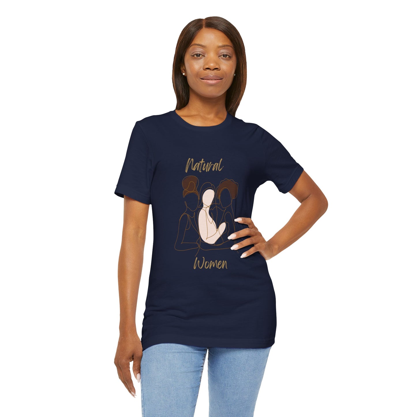 Natural Woman Friends Short Sleeve T-Shirt