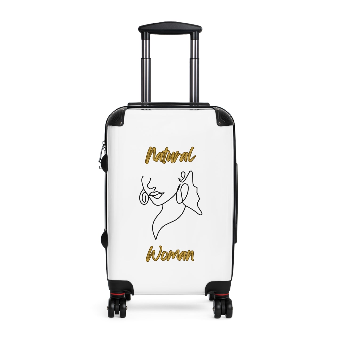 Natural Woman Lips (BL) Suitcase WHITE