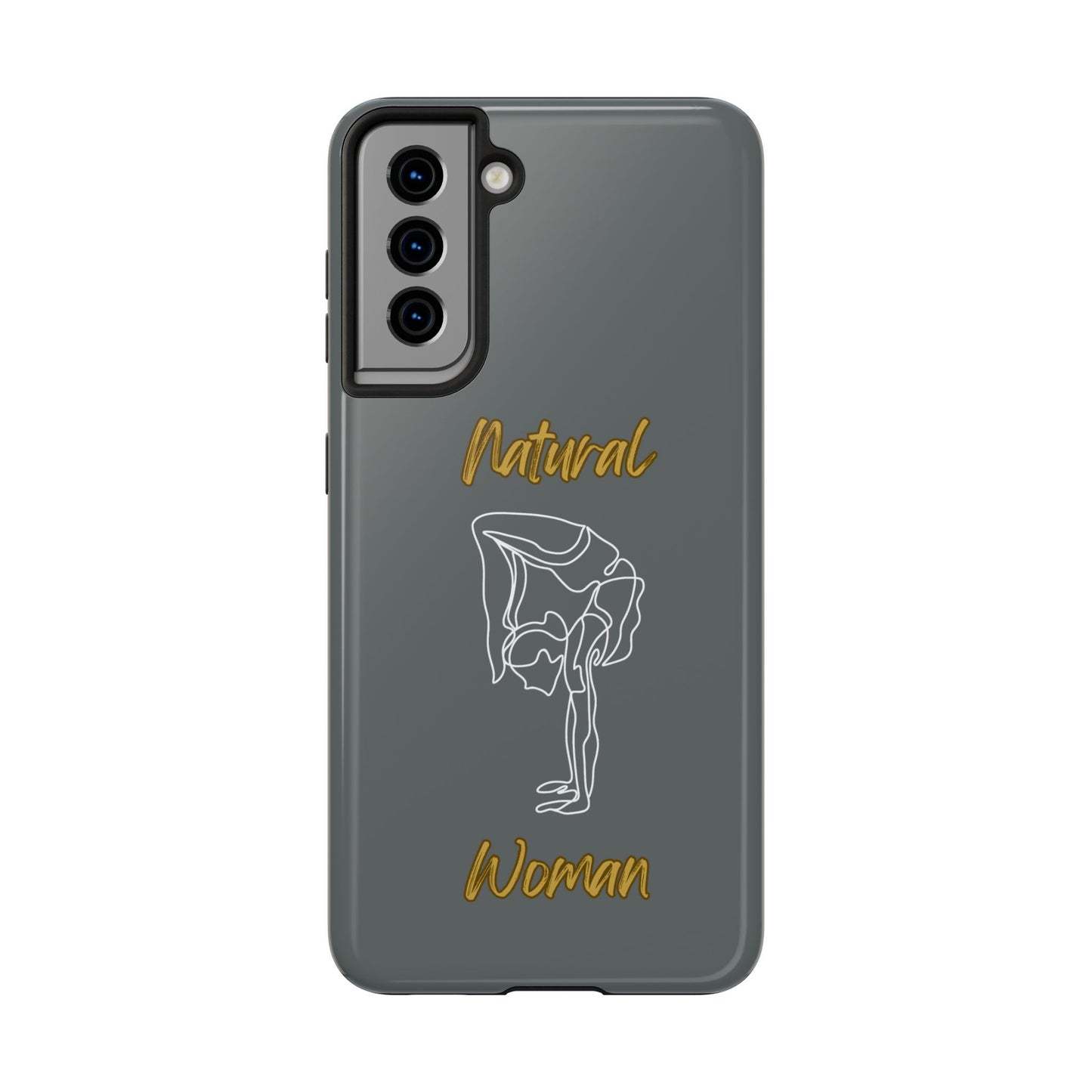 Natural Woman Flexible (WL)Tough Phone Cases DARK GREY