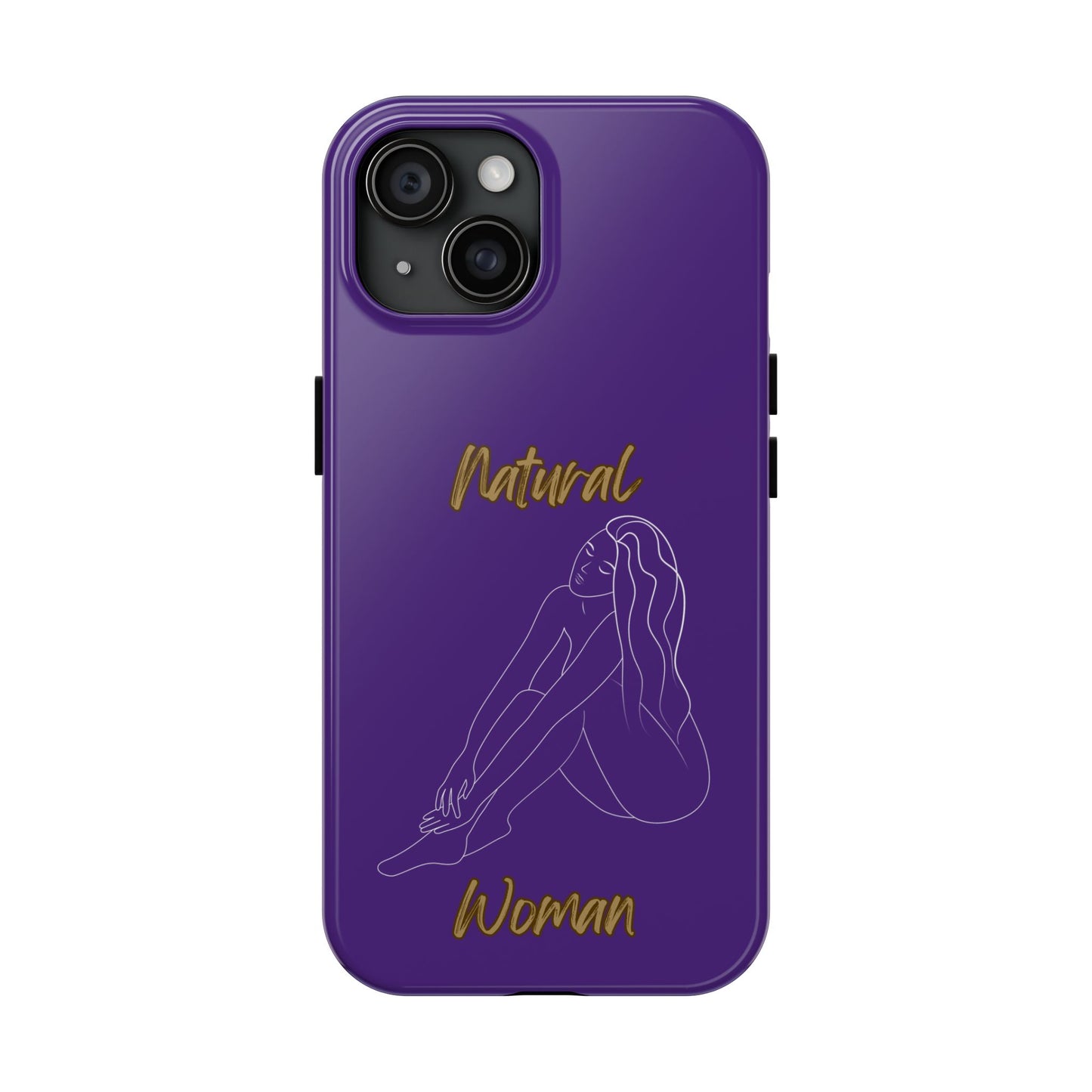 Natural Woman Beauty (WL) Tough Phone Cases PURPLE