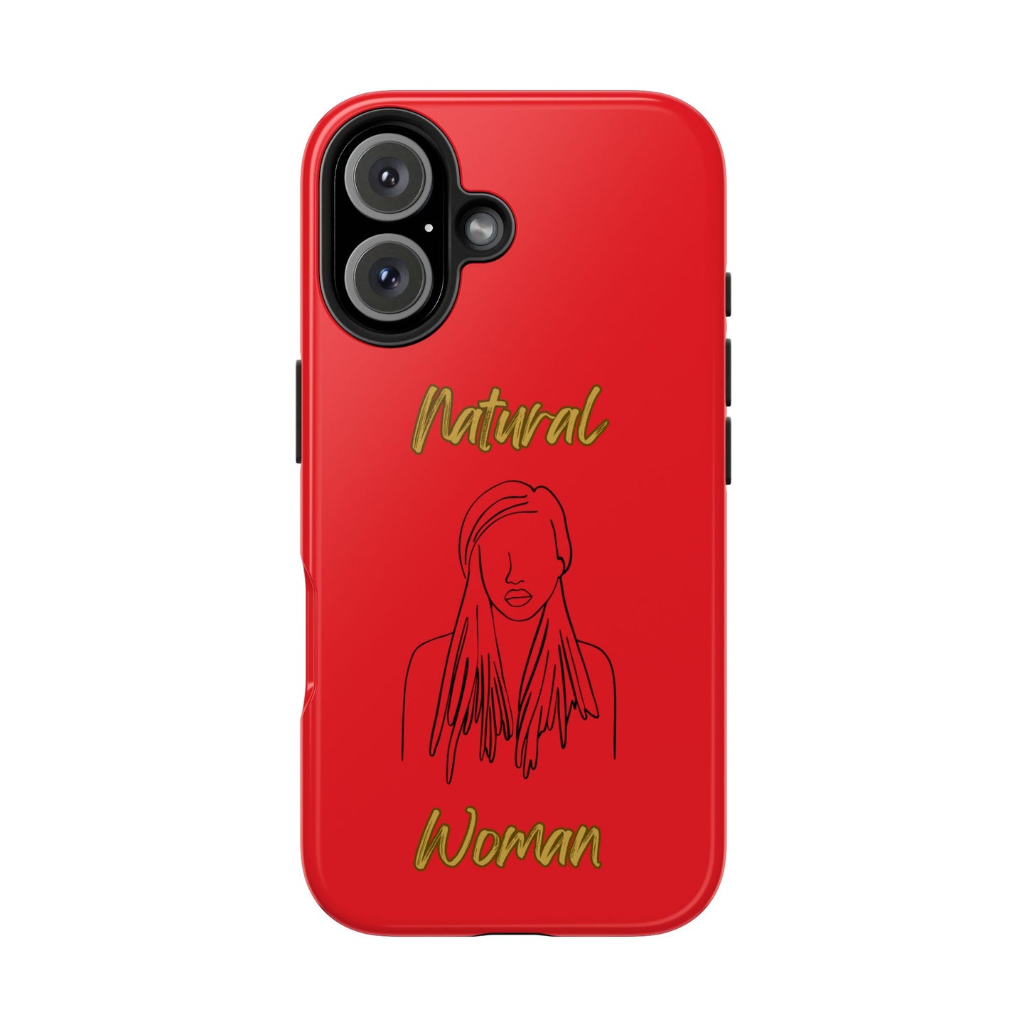 Natural Woman Content (BL)Tough Phone Cases RED
