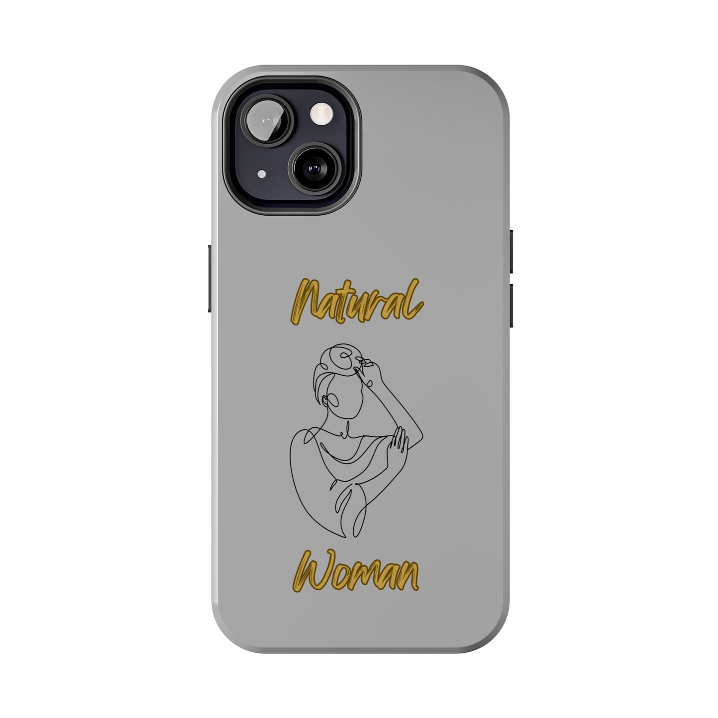 Natural Woman Style (BL)Tough Phone Cases LIGHT GREY