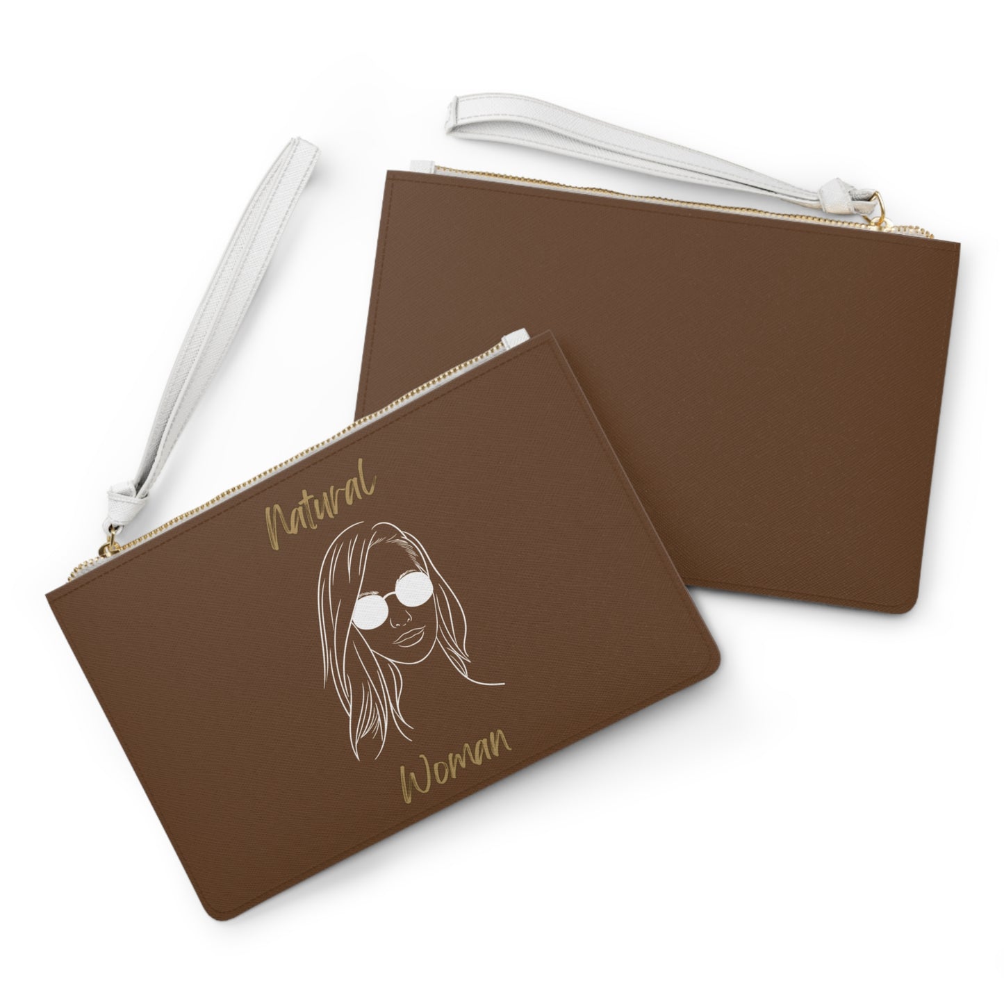 Natural Woman Shades (WL) Clutch Bag BROWN
