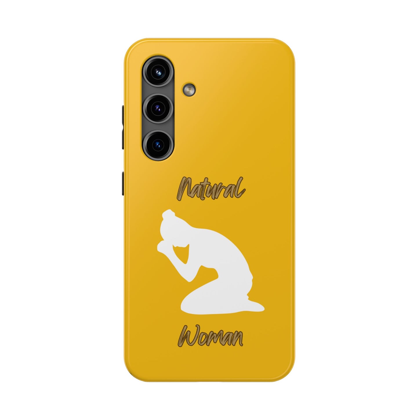 Natural Woman Pray (WL) Tough Phone Cases YELLOW