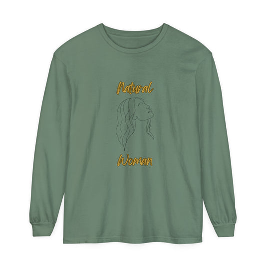 Natural Woman Breeze on Face (BL) Long Sleeve T-Shirt