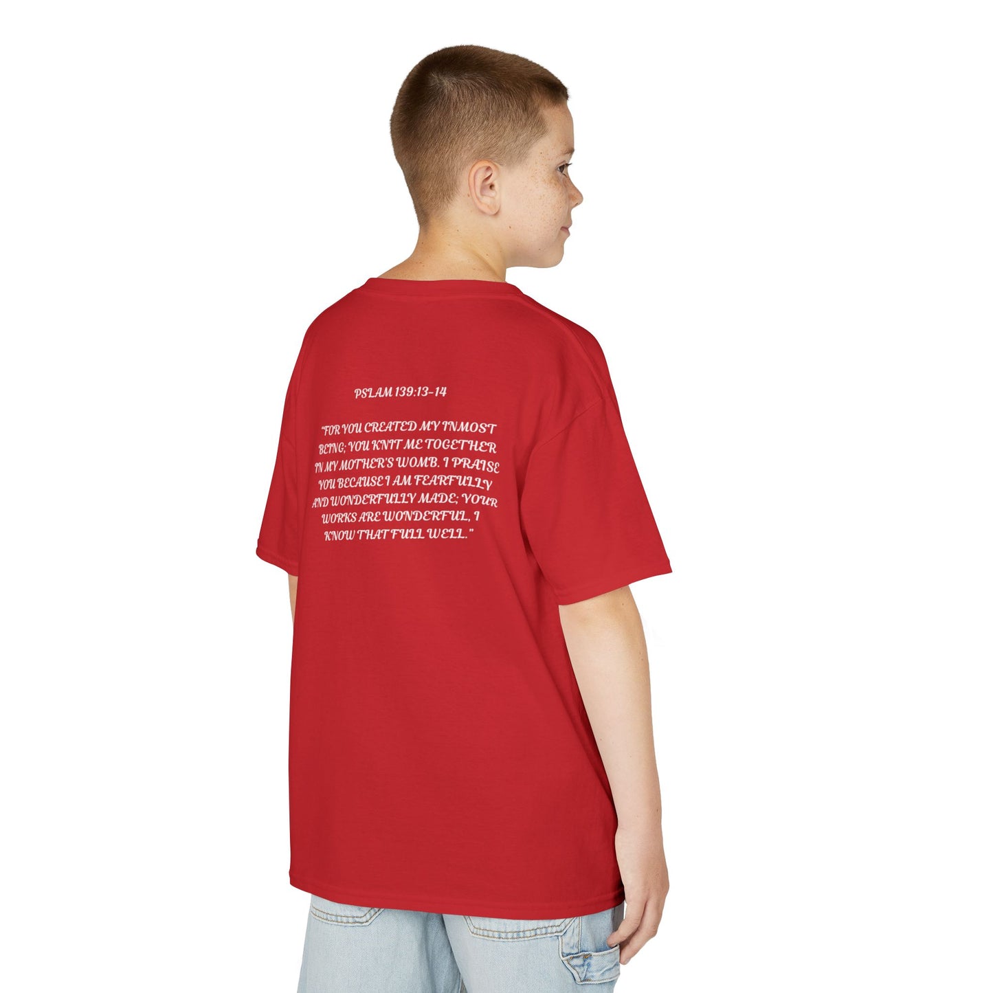 Kingdom Kids T-Shirt: Psalm 139:13-14