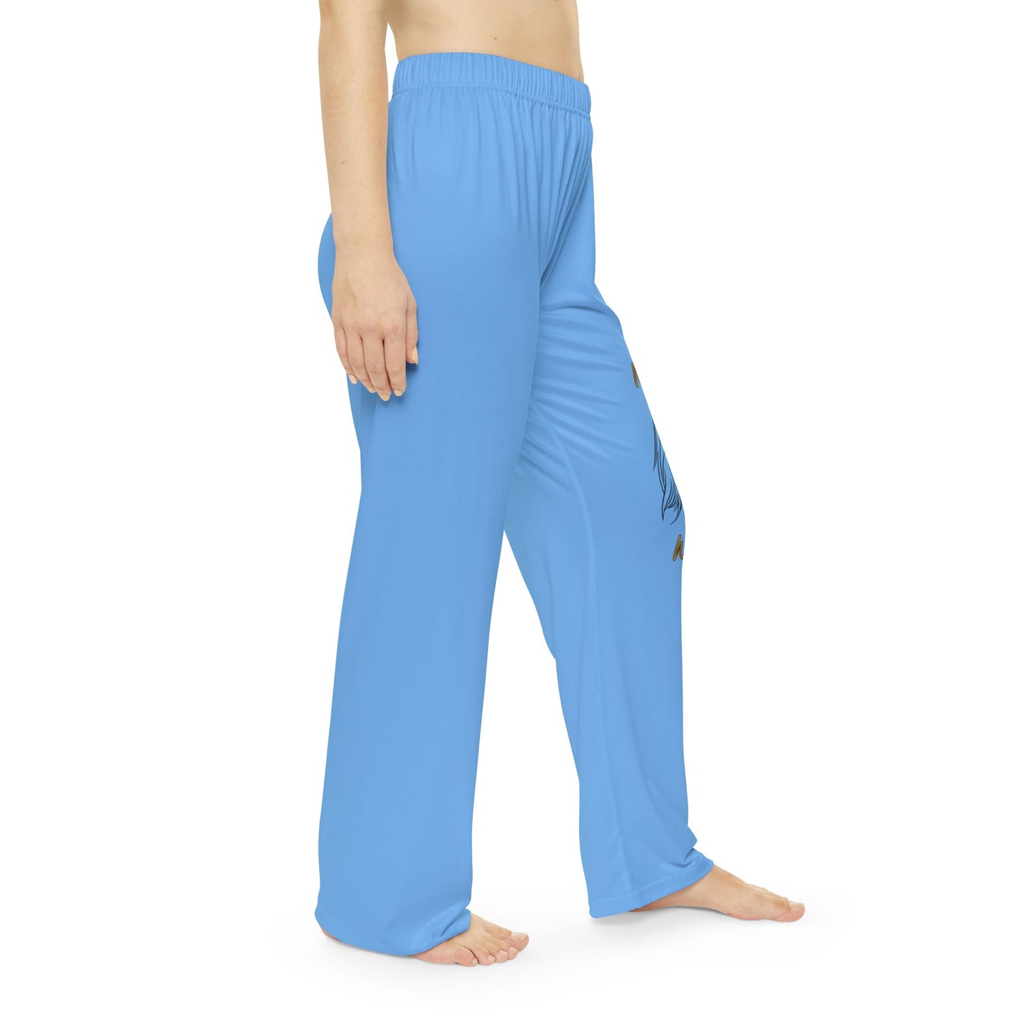 Natural Woman Shades (BL) Women's Pajama Pants LIGHT BLUE