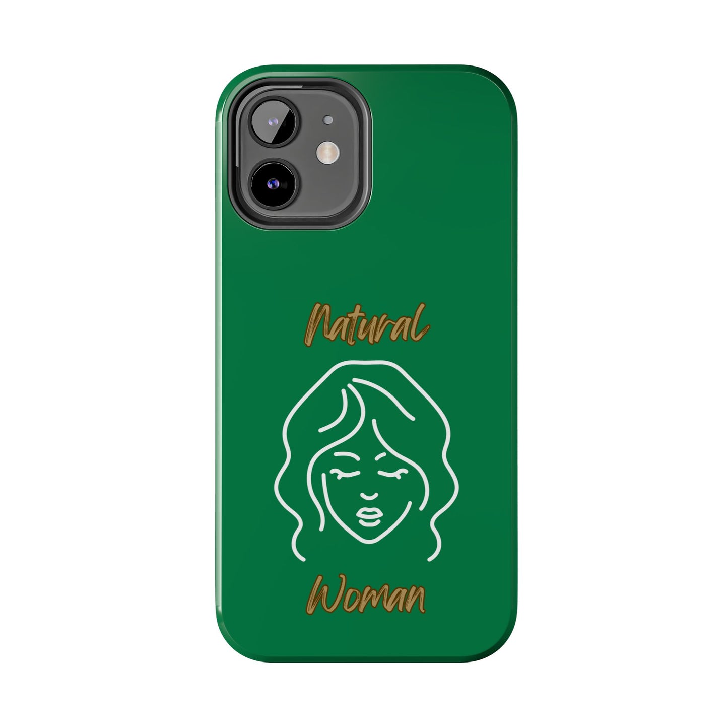Natural Woman Modest (WL)Tough Phone Cases DARK GREEN