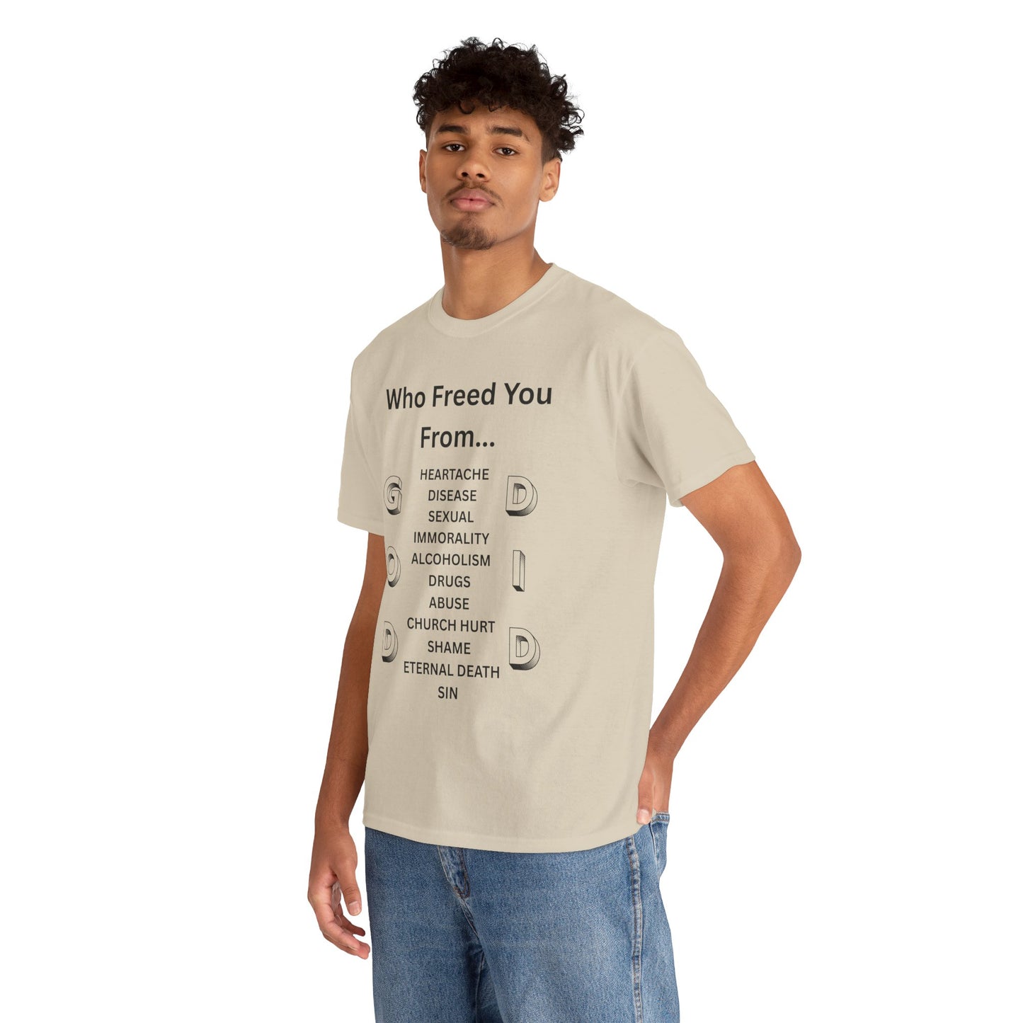 GOD DID Unisex T-shirt (BL)