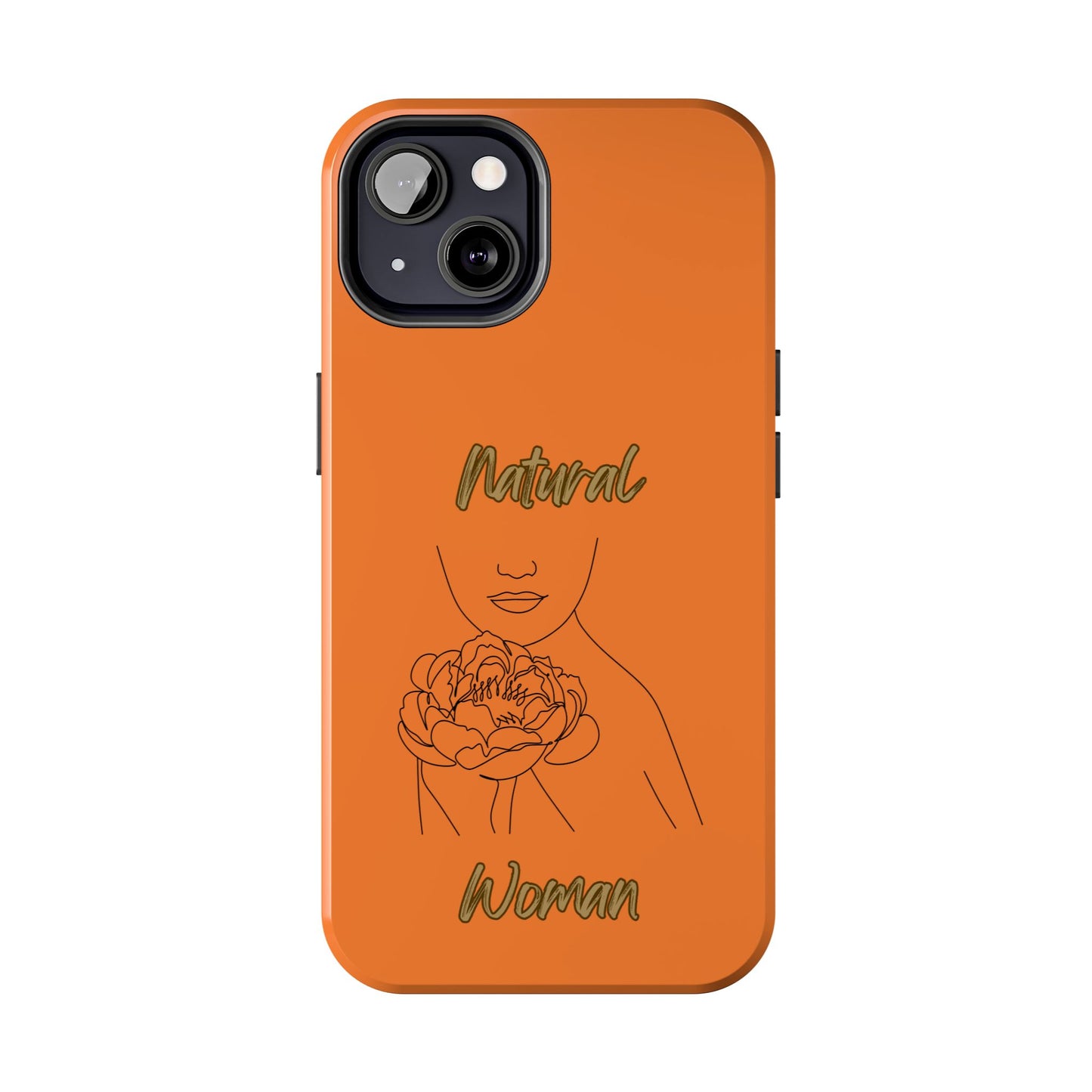 Natural Woman Kissed Flower (BL)Tough Phone Cases CRUSTA