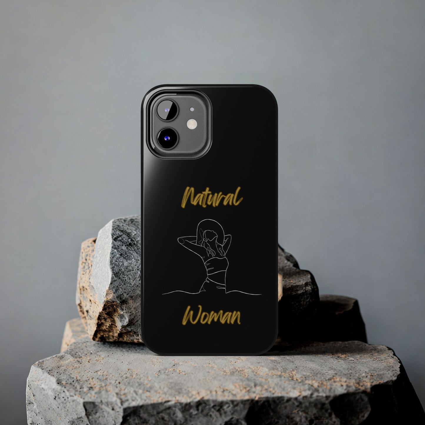 Natural Woman Sun Fun (WL)Tough Phone Cases BLACK