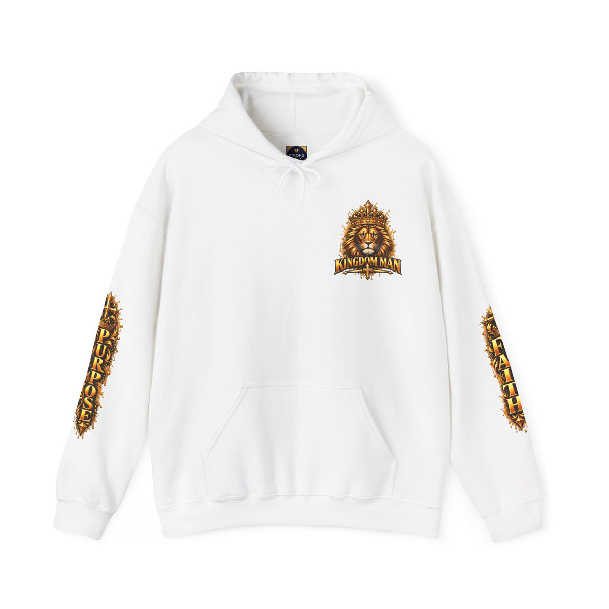 KINGDOM MAN™ Crowned Lion Hoodie