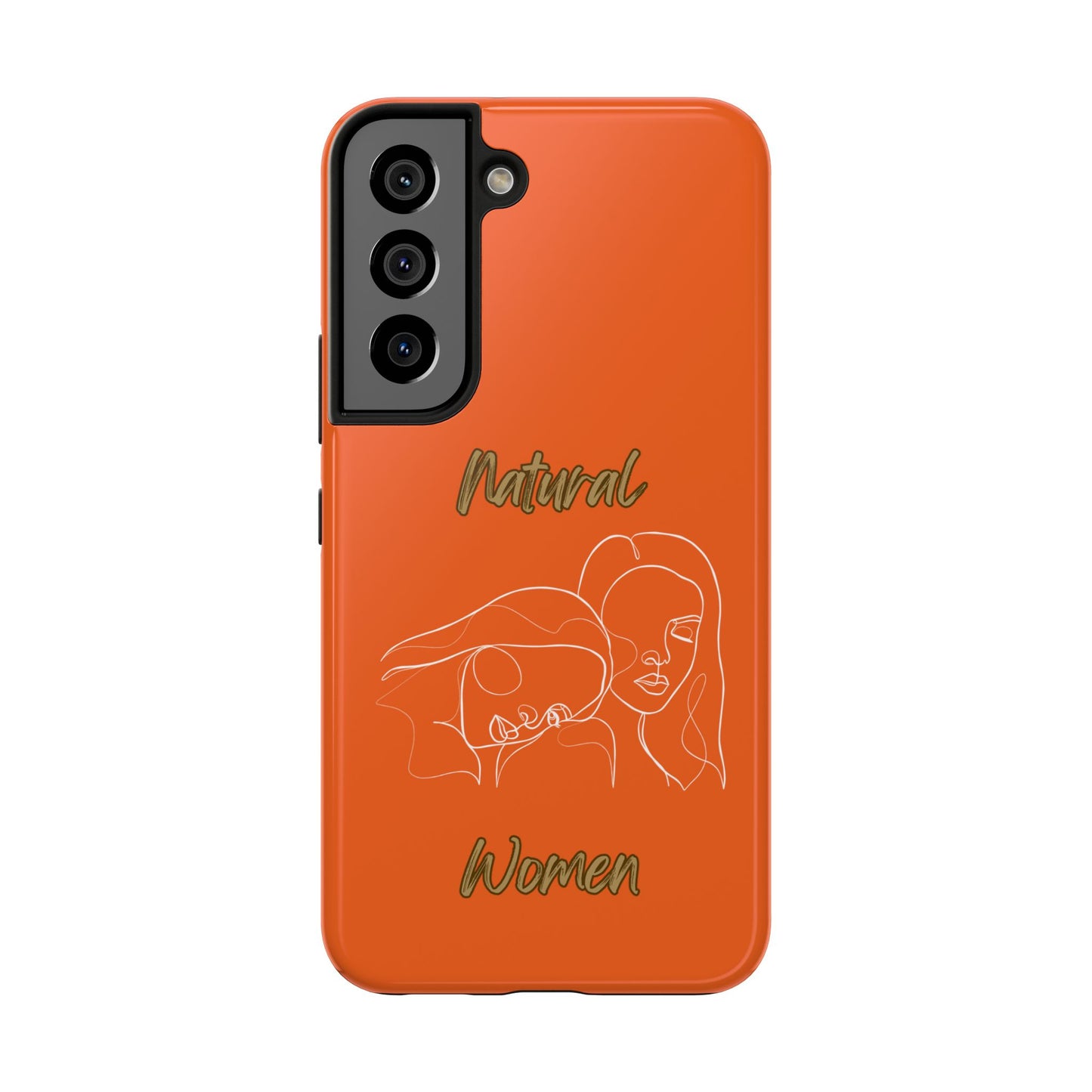 Natural Woman Sisters (WL)Tough Phone Cases ORANGE