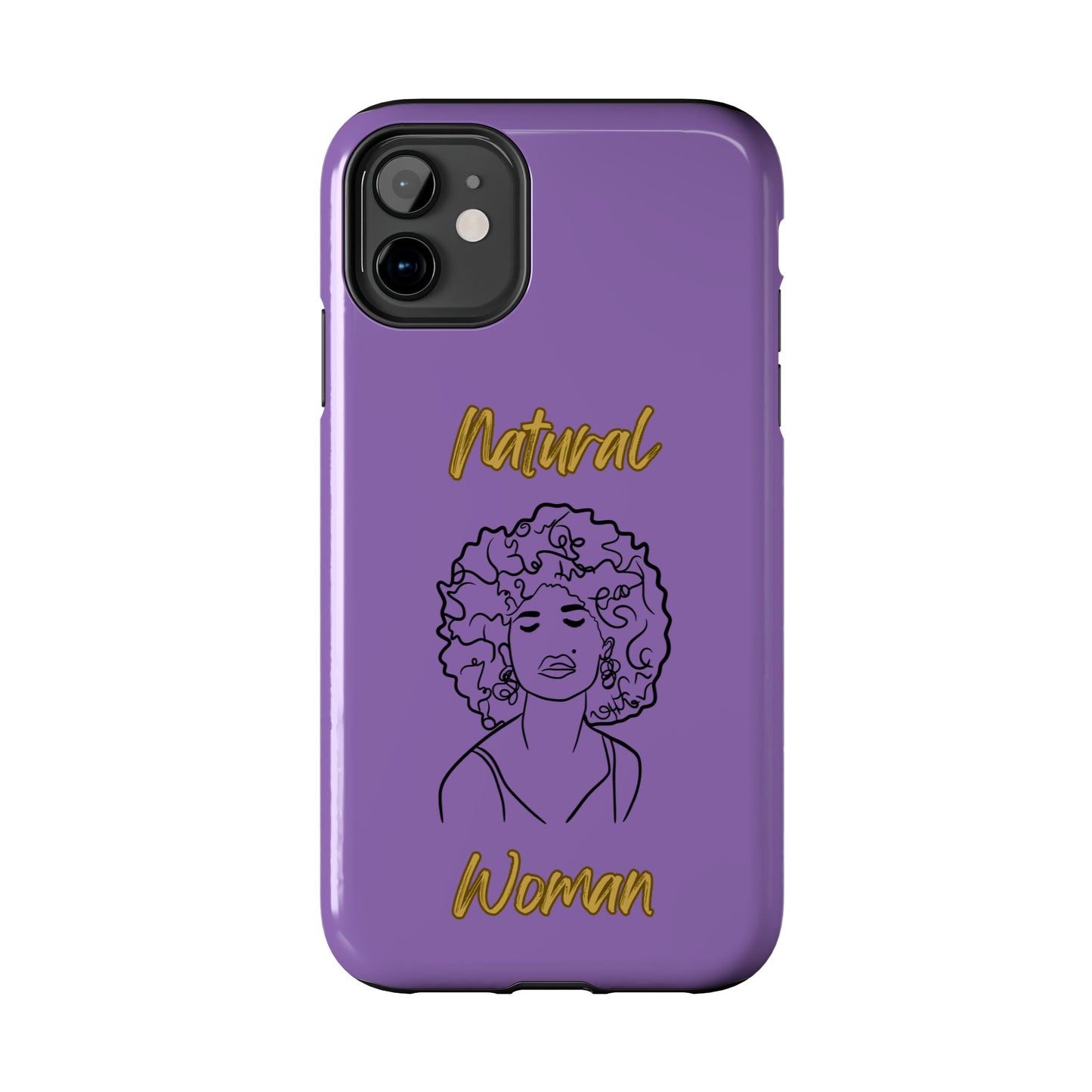 Natural Woman All About Me (BL)Tough Phone Cases LIGHT PURPLE