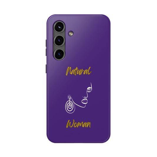 Natural Woman Music In My Soul (WL)Tough Phone Cases PURPLE
