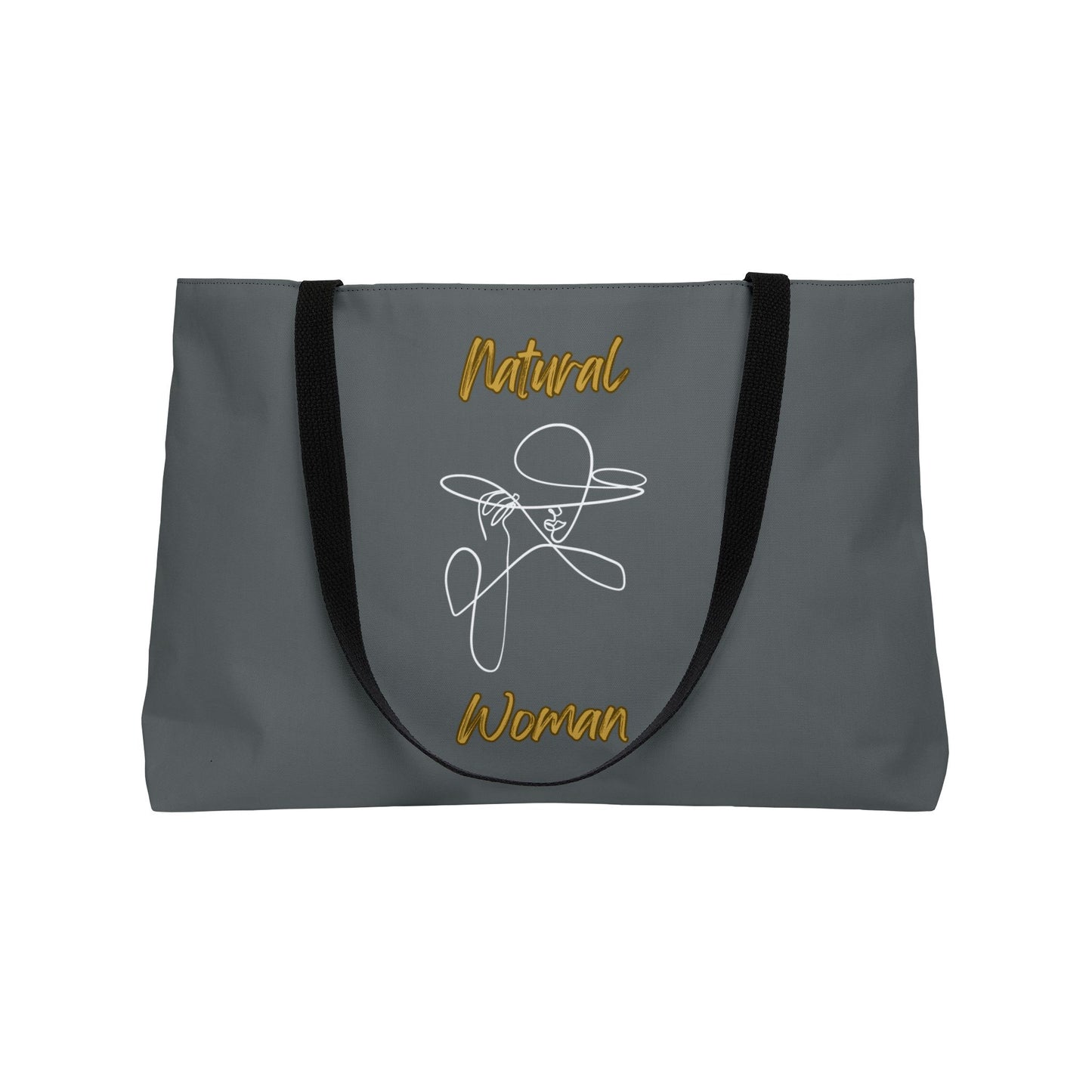 Natural Woman An Original (WL) Weekender Tote Bag DARK GREY