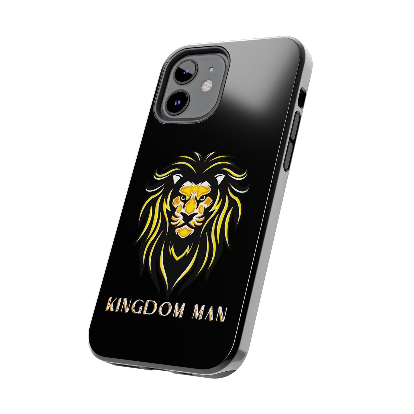 Kingdom Man (White-Gold Label) Tough Phone Case BLACK