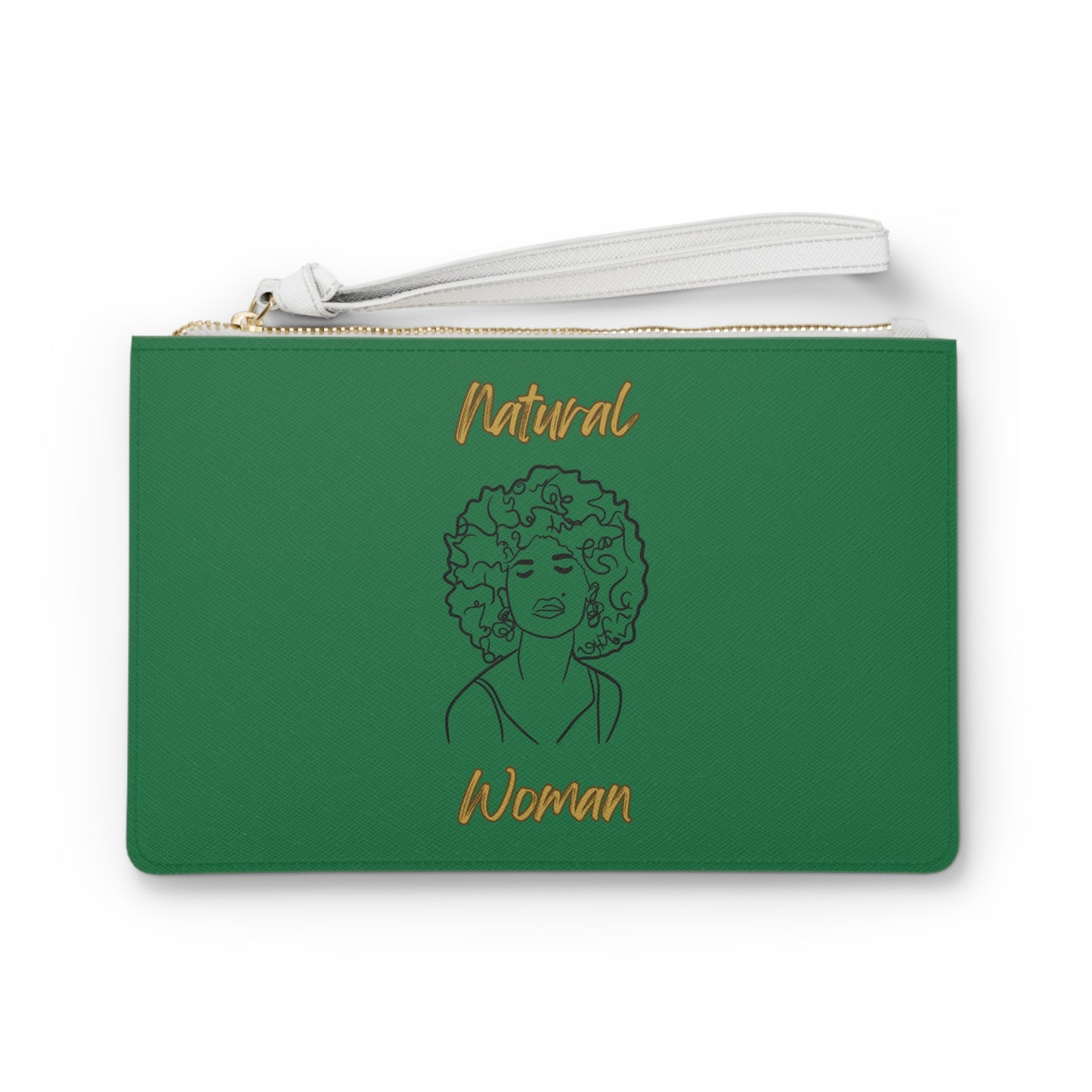 Natural Woman All About Me (BL) Clutch Bag DARK GREEN