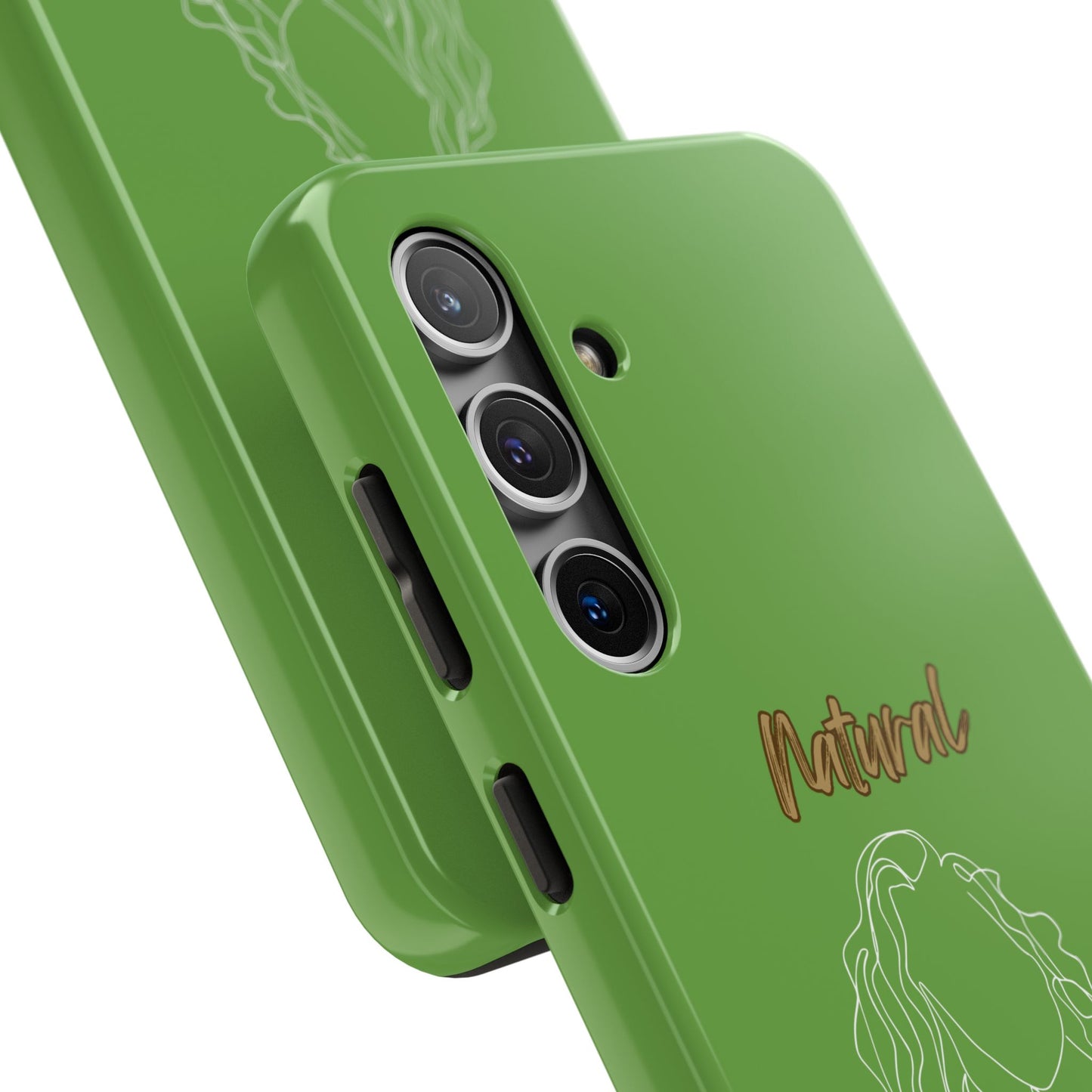 Natural Woman Relaxed (WL) Tough Phone Cases GREEN
