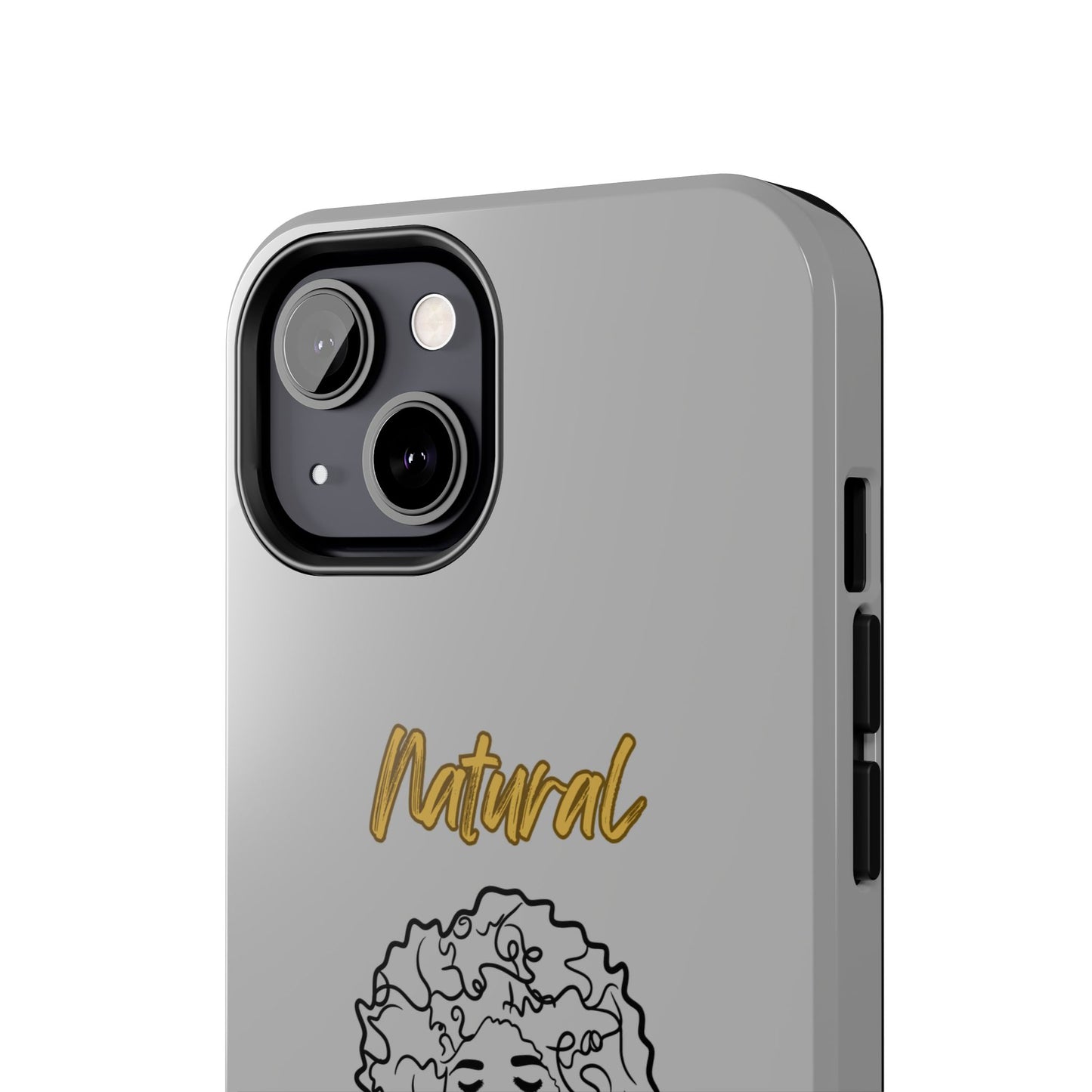 Natural Woman All About Me (BL)Tough Phone Cases LIGHT GREY