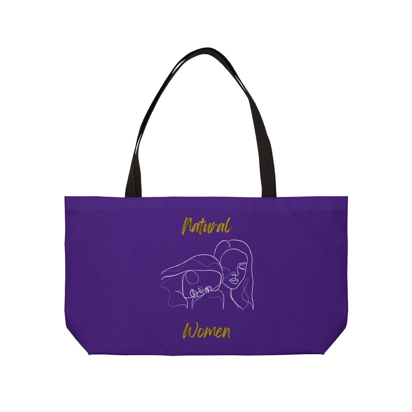 Natural Women Sisters (WL) Weekender Tote Bag PURPLE
