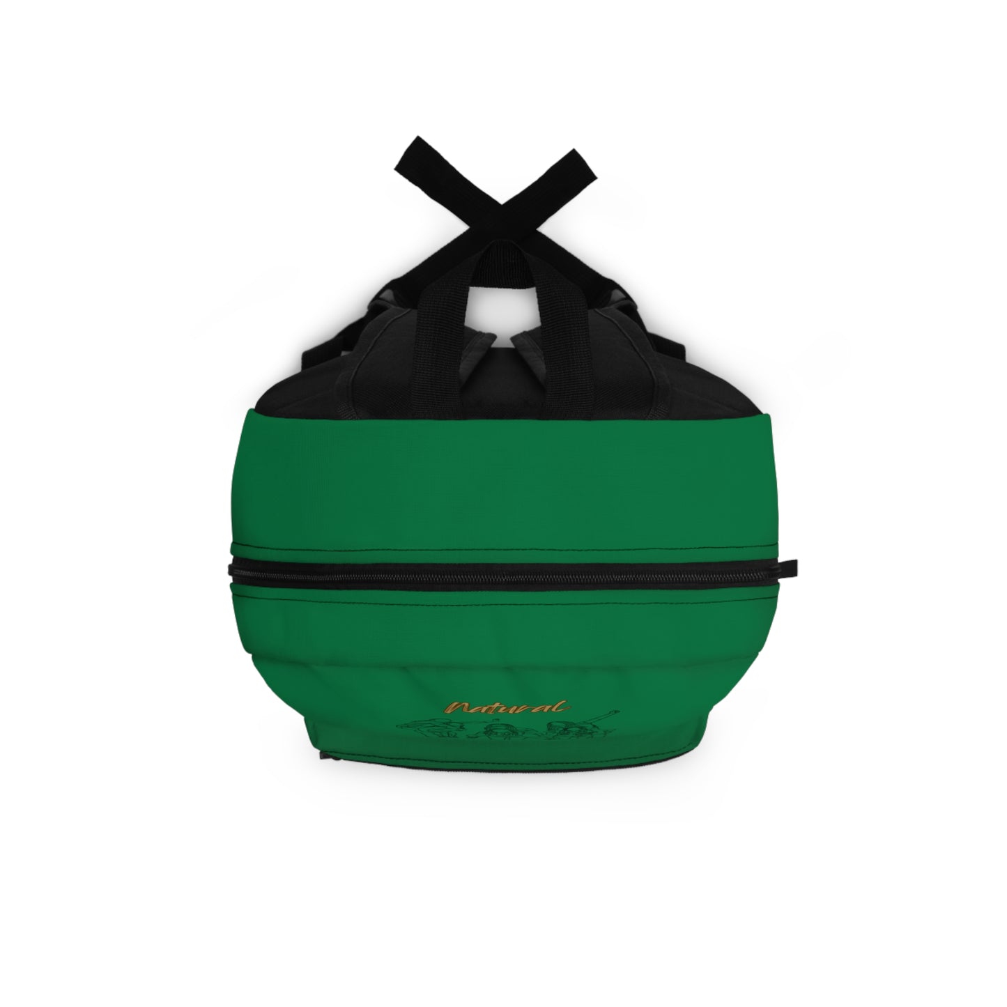 Natural Women Piggy Back (BL) Backpack DARK GREEN