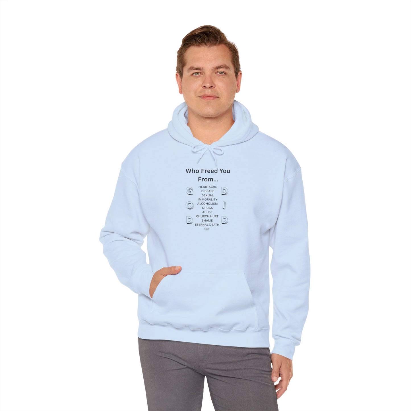"GOD DID" (BL) Hoodie