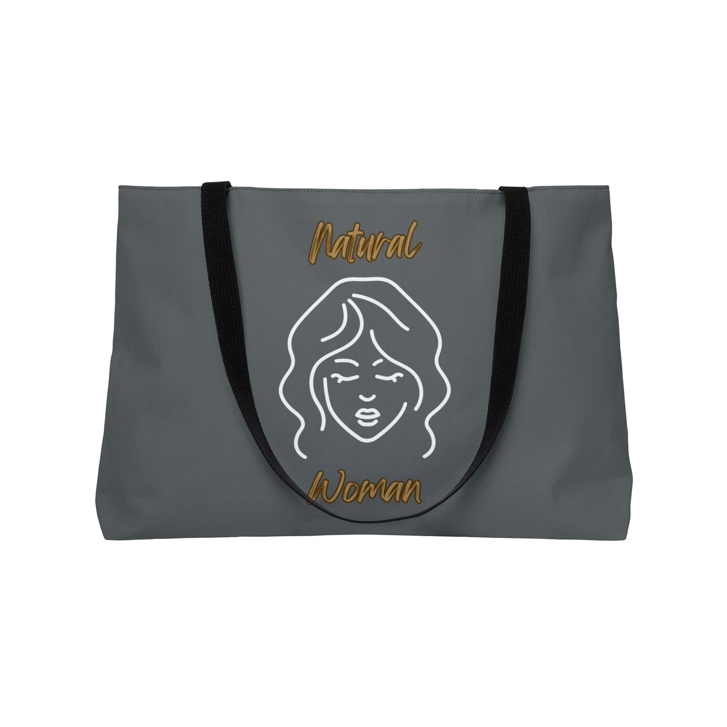 Natural Woman Modest (WL) Weekender Tote Bag DARK GREY