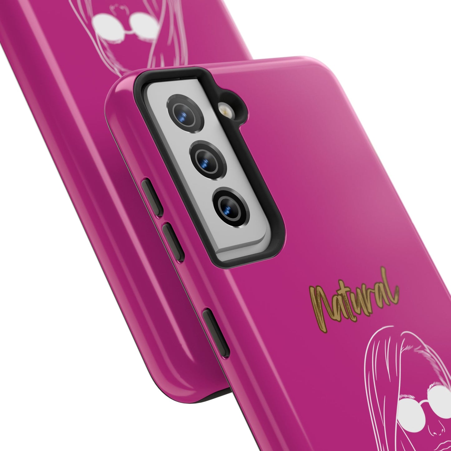 Natural Woman Shades (WL)Tough Phone Cases PINK