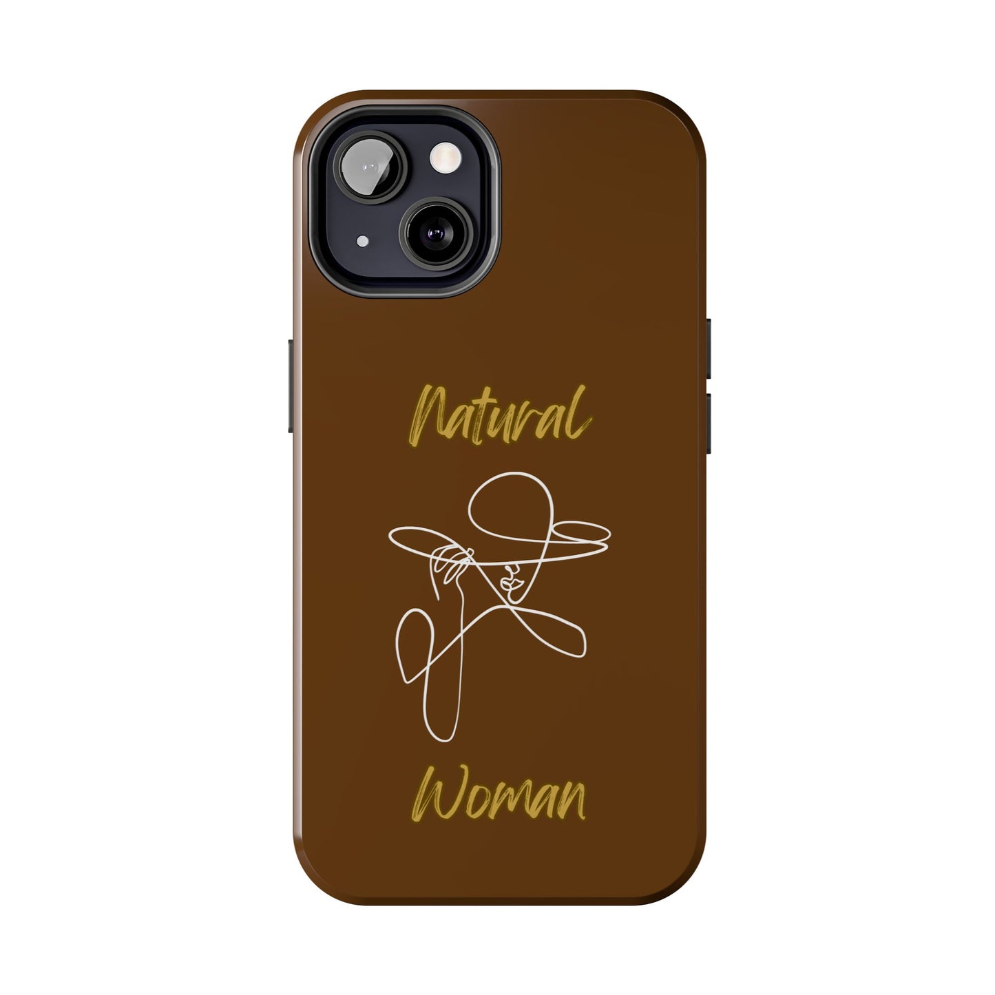 Natural Woman An Original (WL)Tough Phone Cases BROWN