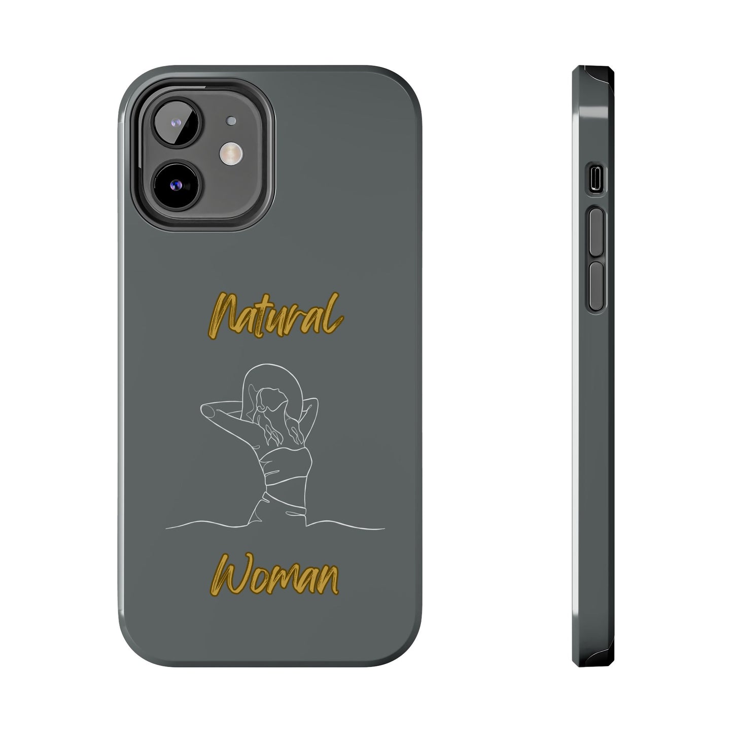 Natural Woman Sun Fun (WL)Tough Phone Cases DARK GREY