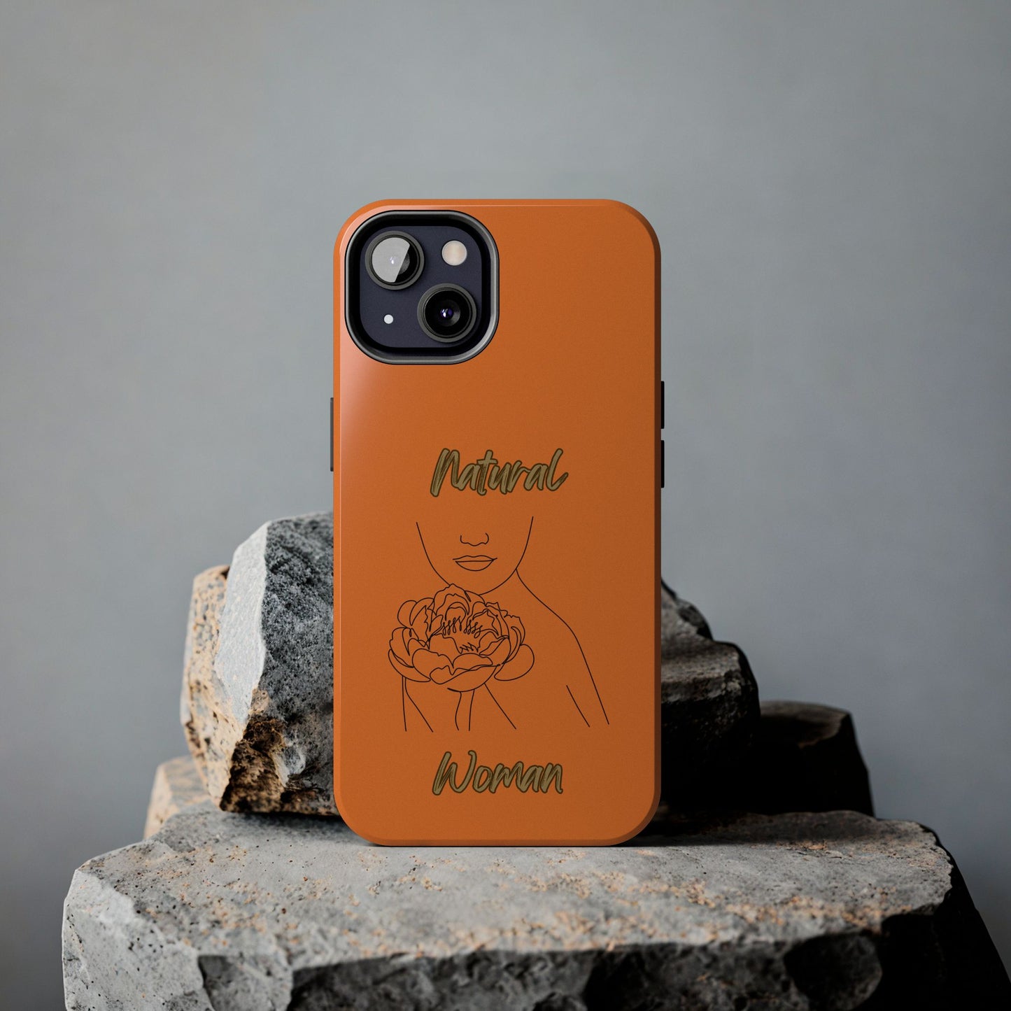 Natural Woman Kissed Flower (BL)Tough Phone Cases CRUSTA