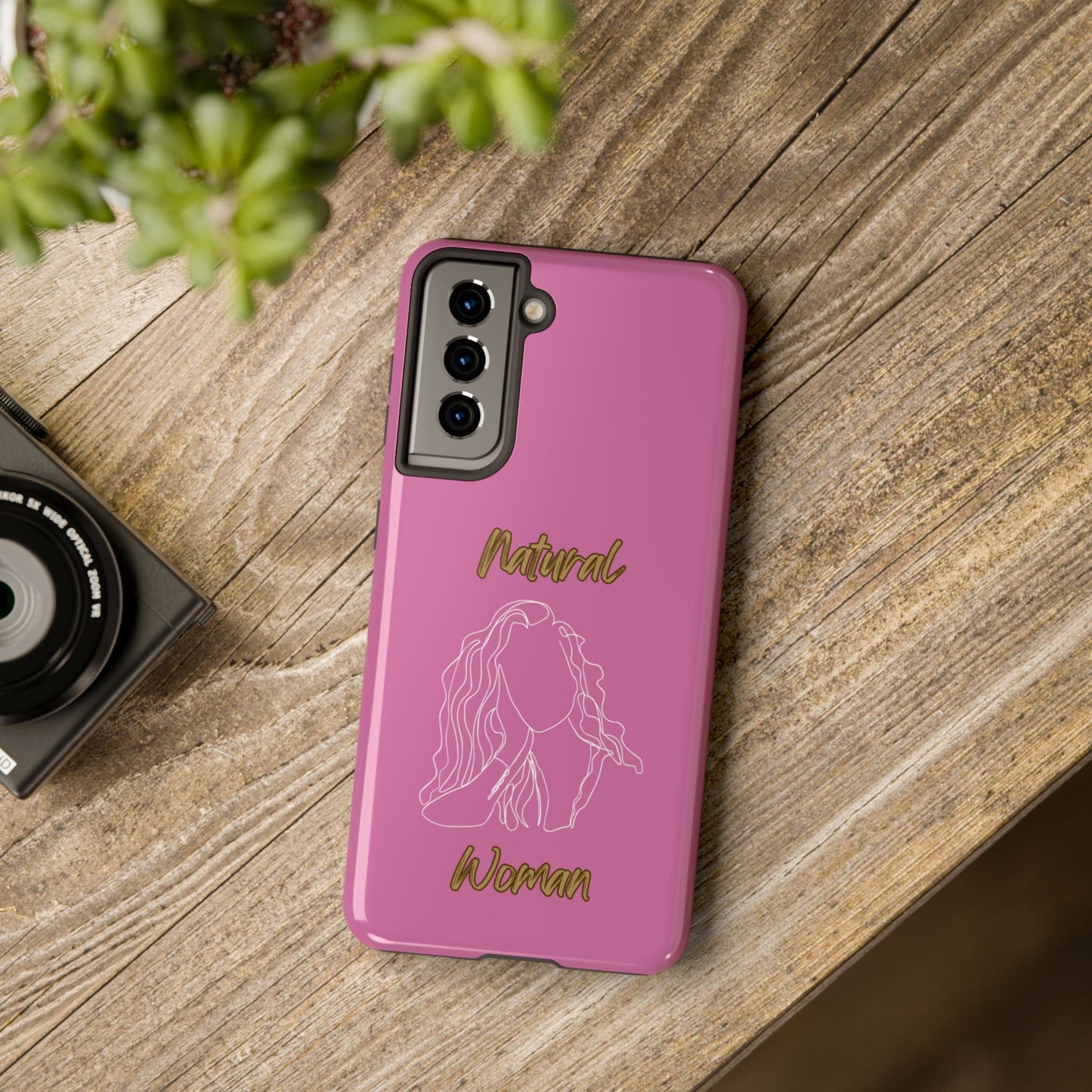 Natural Woman Relaxed (WL) Tough Phone Cases LIGHT PINK