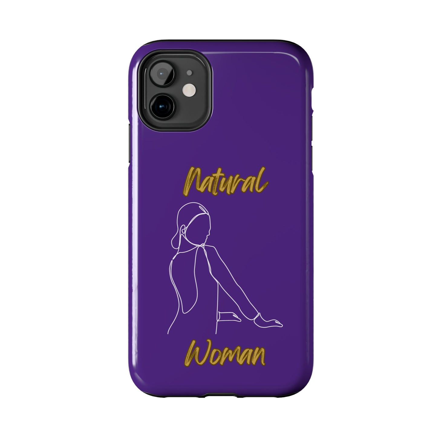 Natural Woman Hands Free (WL)Tough Phone Cases PURPLE