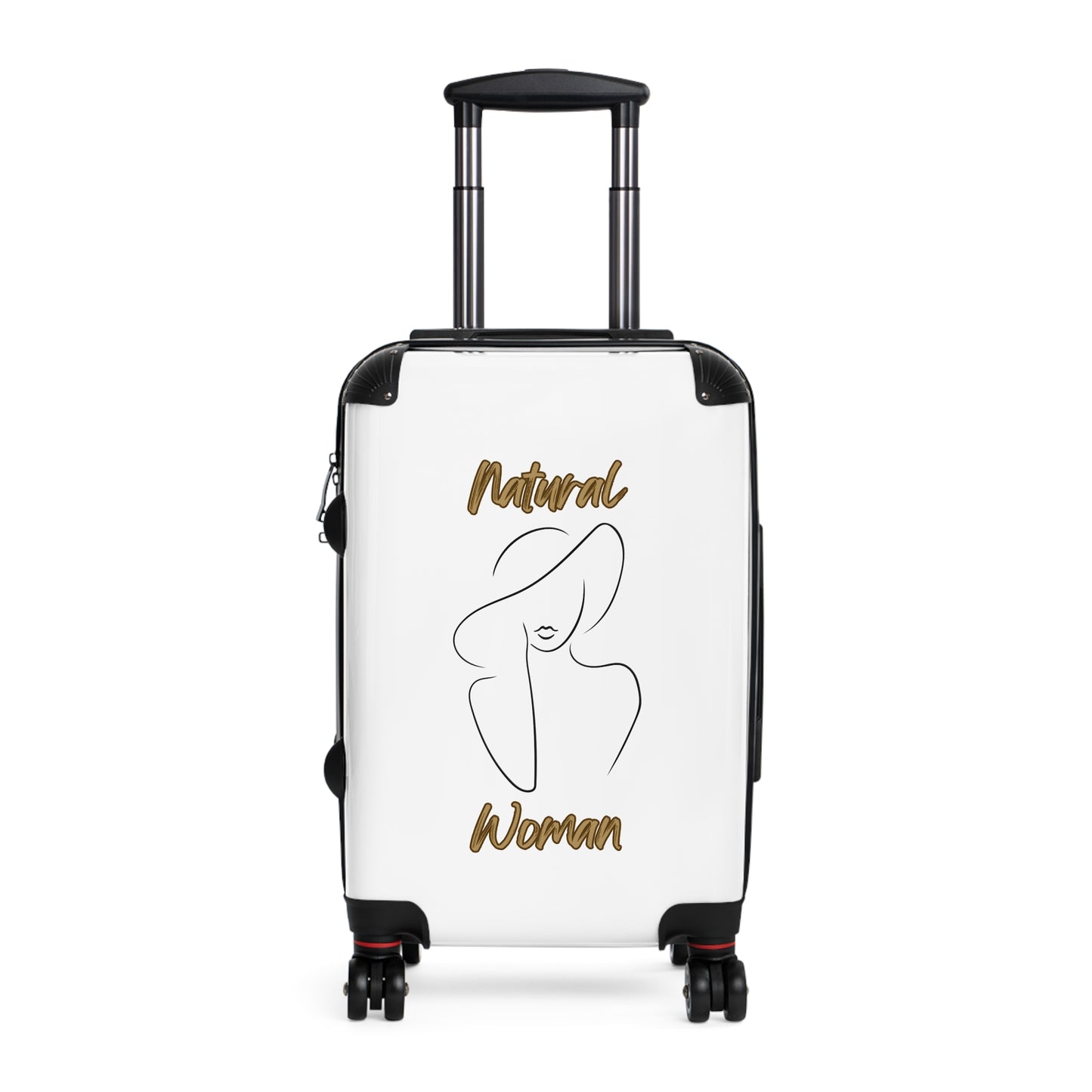 Natural Woman Sun Hat (BL) Suitcase WHITE