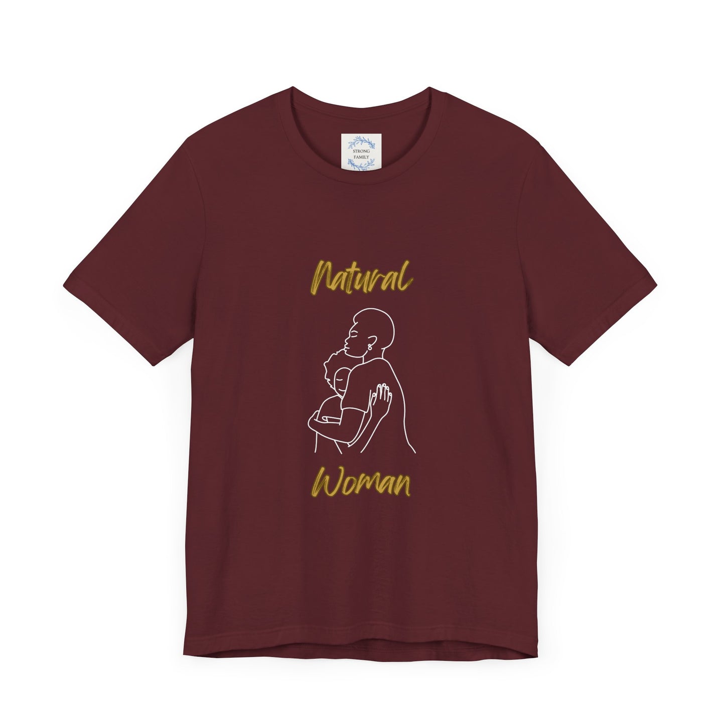 Natural Woman Safe With Momma (WL) Short Sleeve T-Shirt EXPRESS DELIVERY