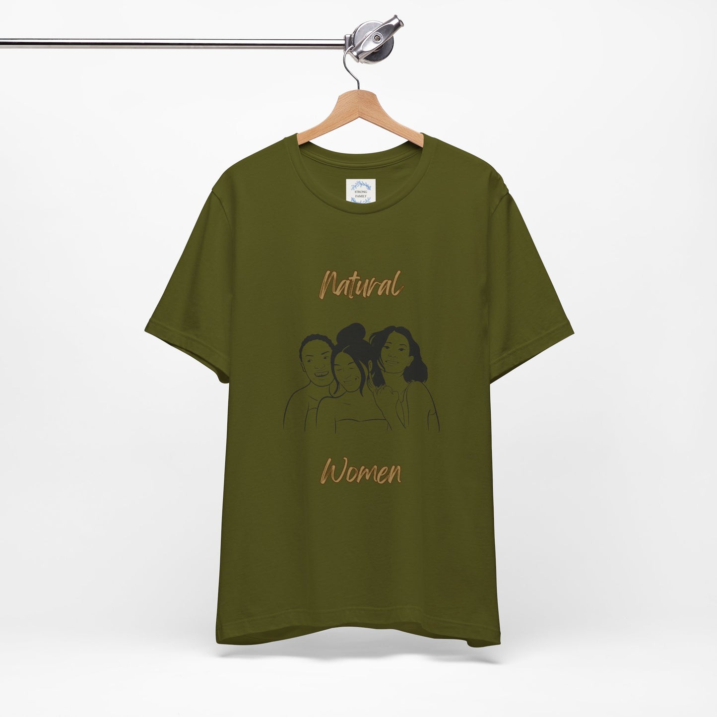 Natural Woman Laughing Friends (BL) Short Sleeve T-Shirt