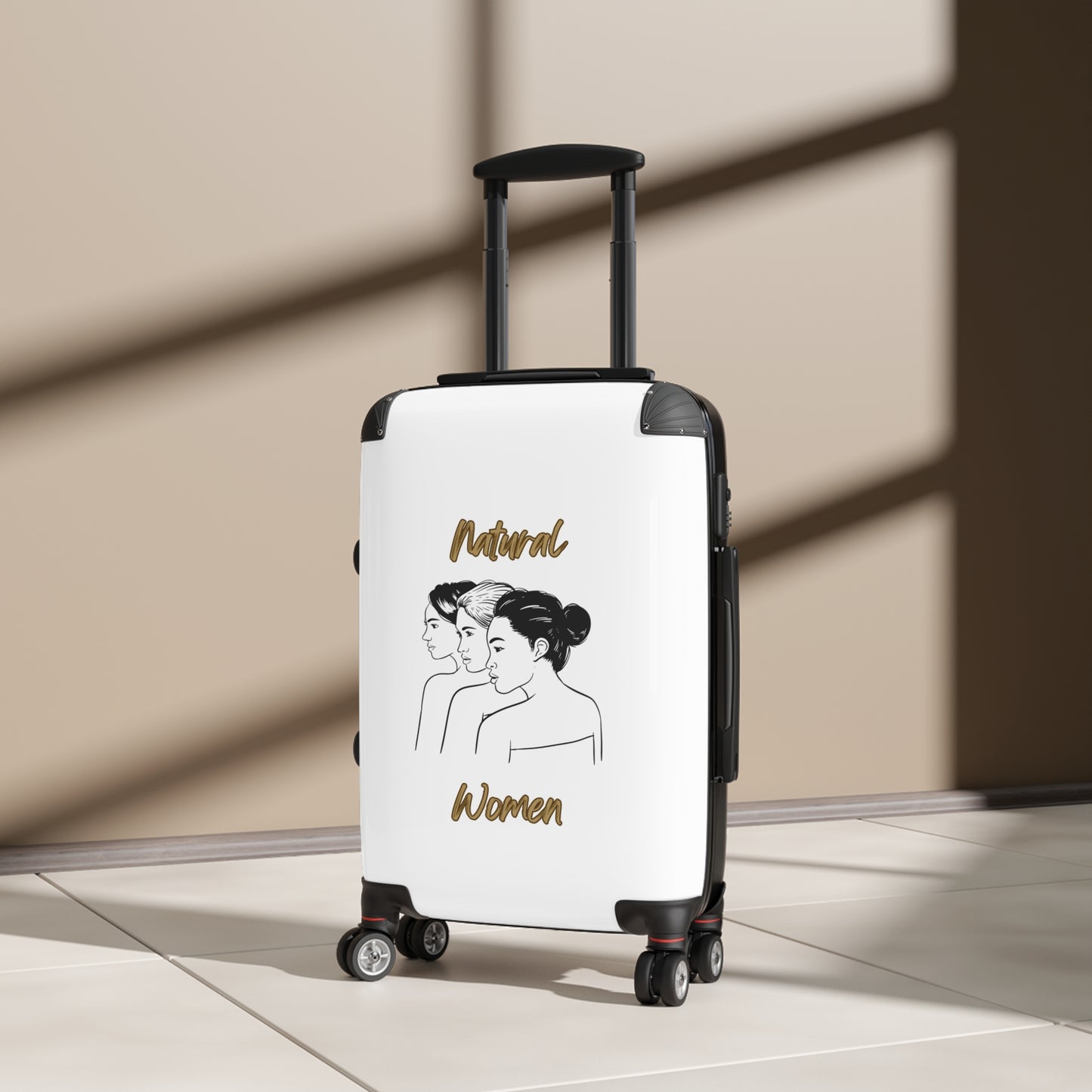 Natural Woman United Friends (BL) Suitcase WHITE