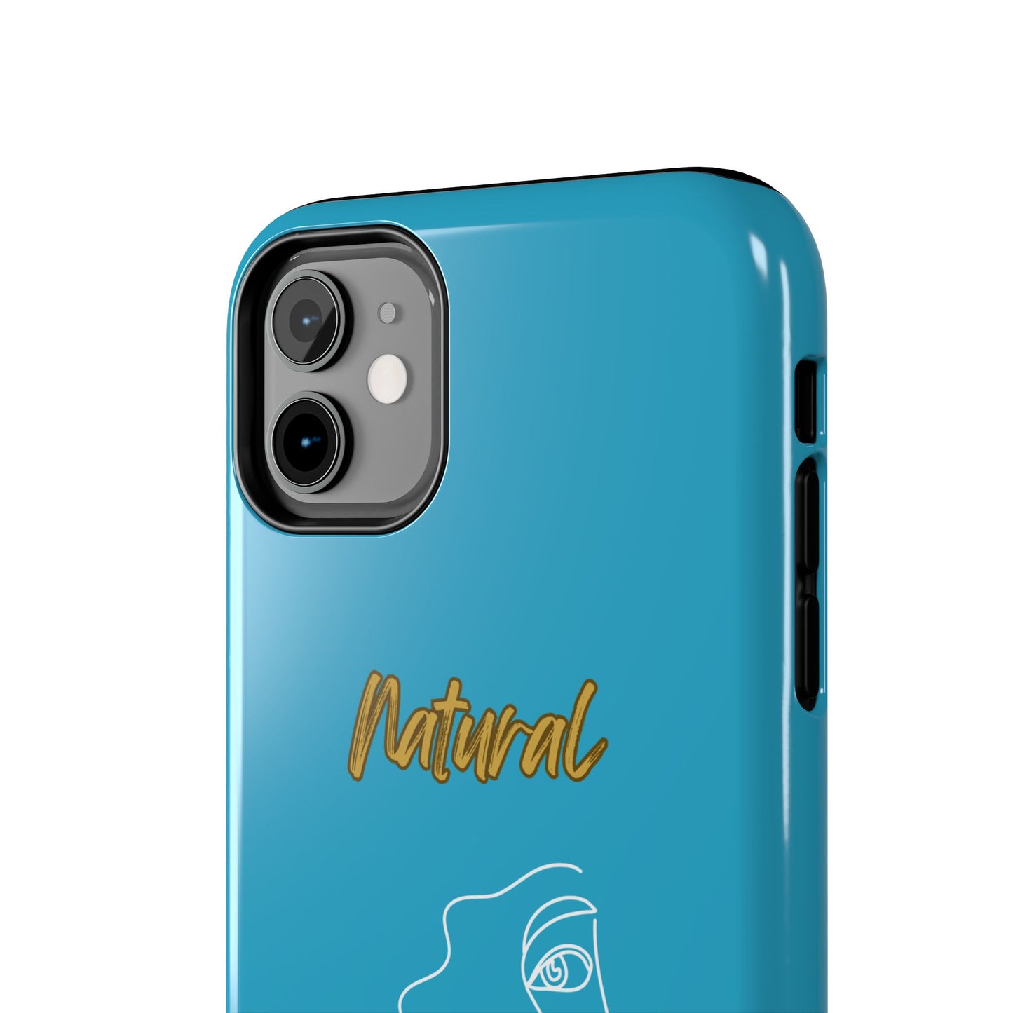 Natural Woman Peekaboo (WL)Tough Phone Cases TURQUOISE