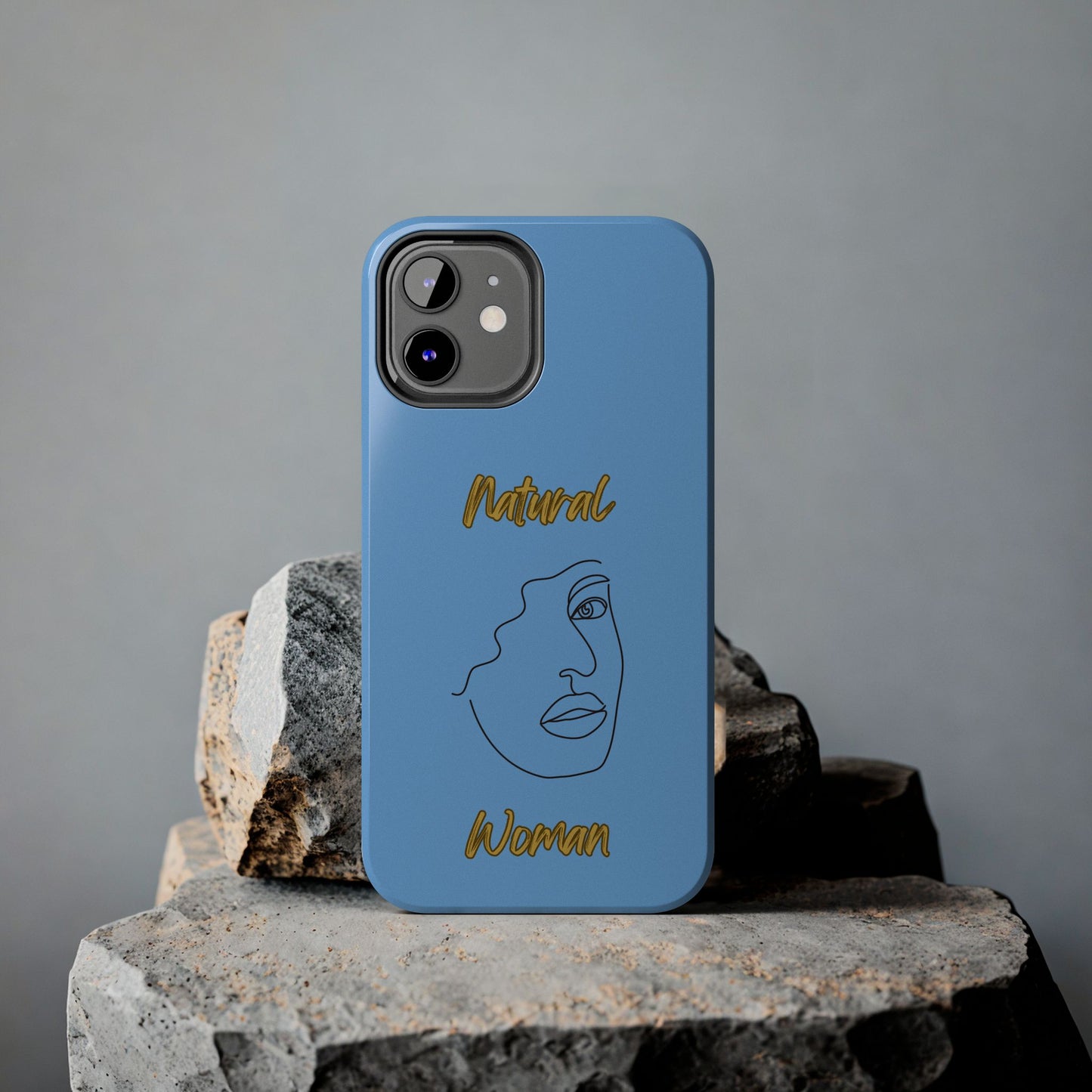Natural Woman Peekaboo (BL)Tough Phone Cases LIGHT BLUE