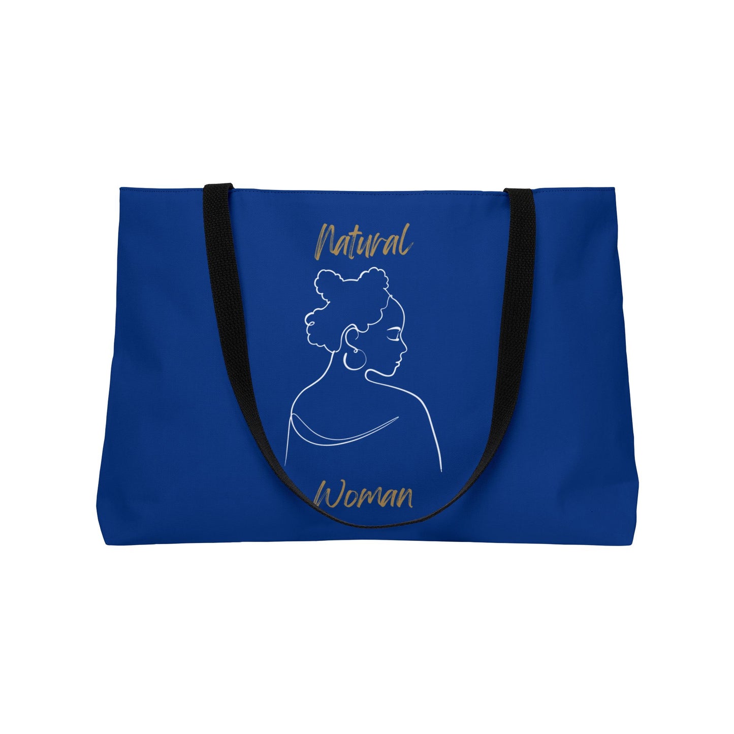 Natural Woman Twist (WL) Weekender Tote Bag DARK BLUE