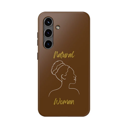 Natural Woman Mixed (WL)Tough Phone Cases BROWN