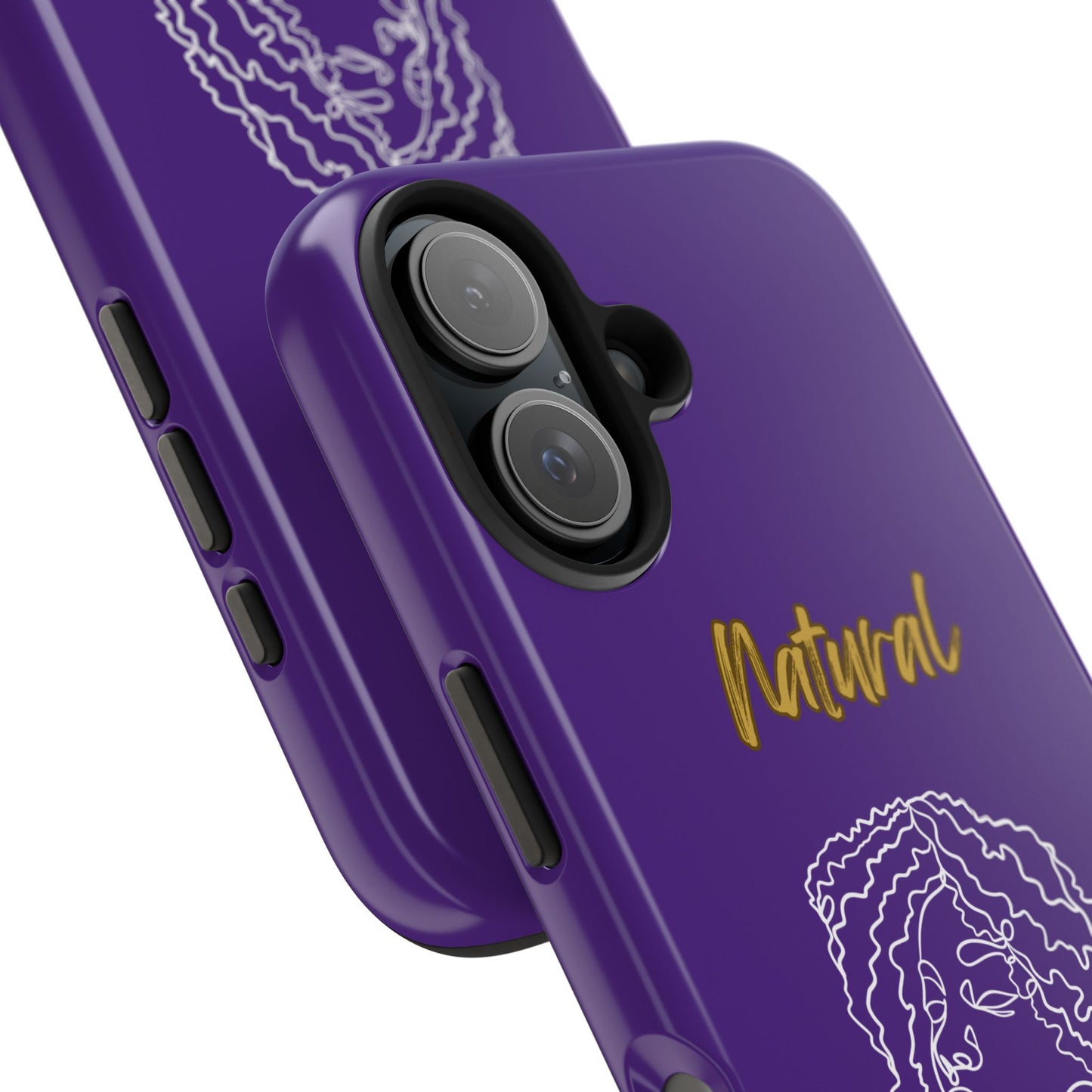 Natural Woman Naturally Me (WL)Tough Phone Cases PURPLE