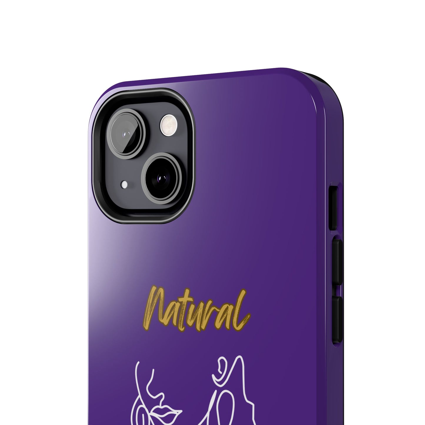Natural Woman Lips (WL)Tough Phone Cases PURPLE
